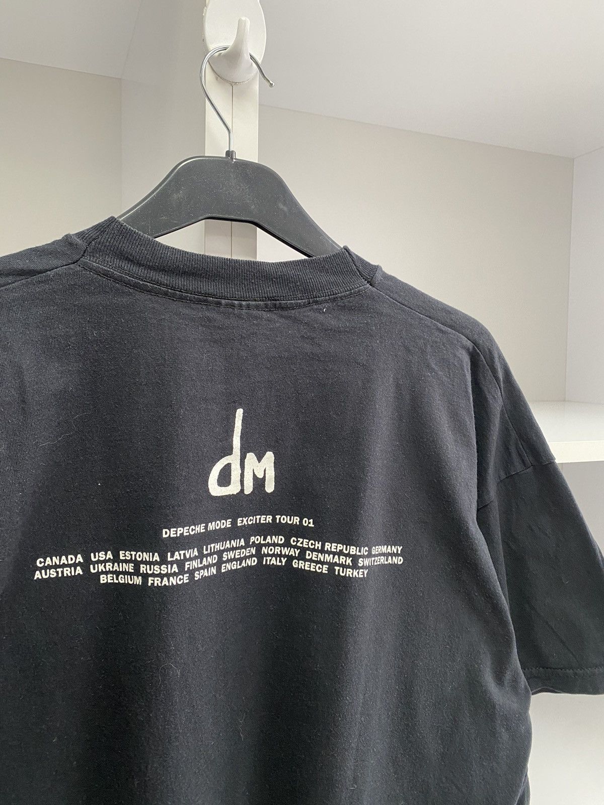 Band Tees × Vintage Vintage 2001 Depeche Mode Exciter Tour Tee Size US XL / EU 56 / 4 - 12 Thumbnail