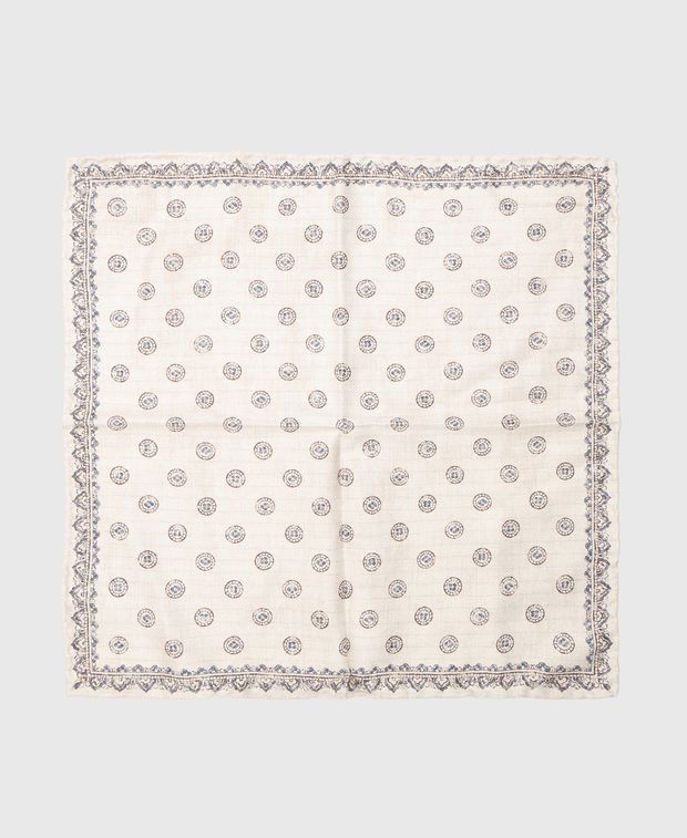 Brunello Cucinelli Silk pocket square Size ONE SIZE - 1 Thumbnail