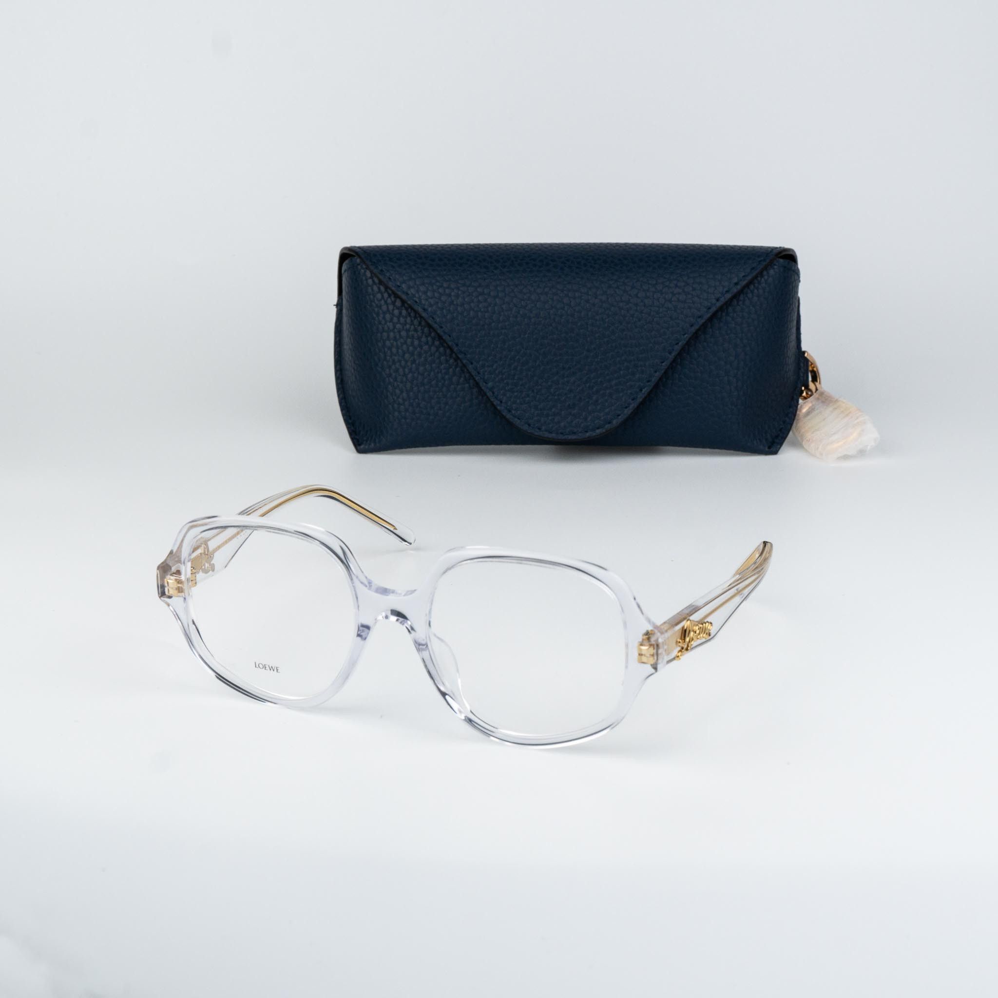 Loewe Loewe SLIM Women Eyeglasses Round LW50049I 022 NEW AUTHENTIC Size ONE SIZE - 1 Thumbnail