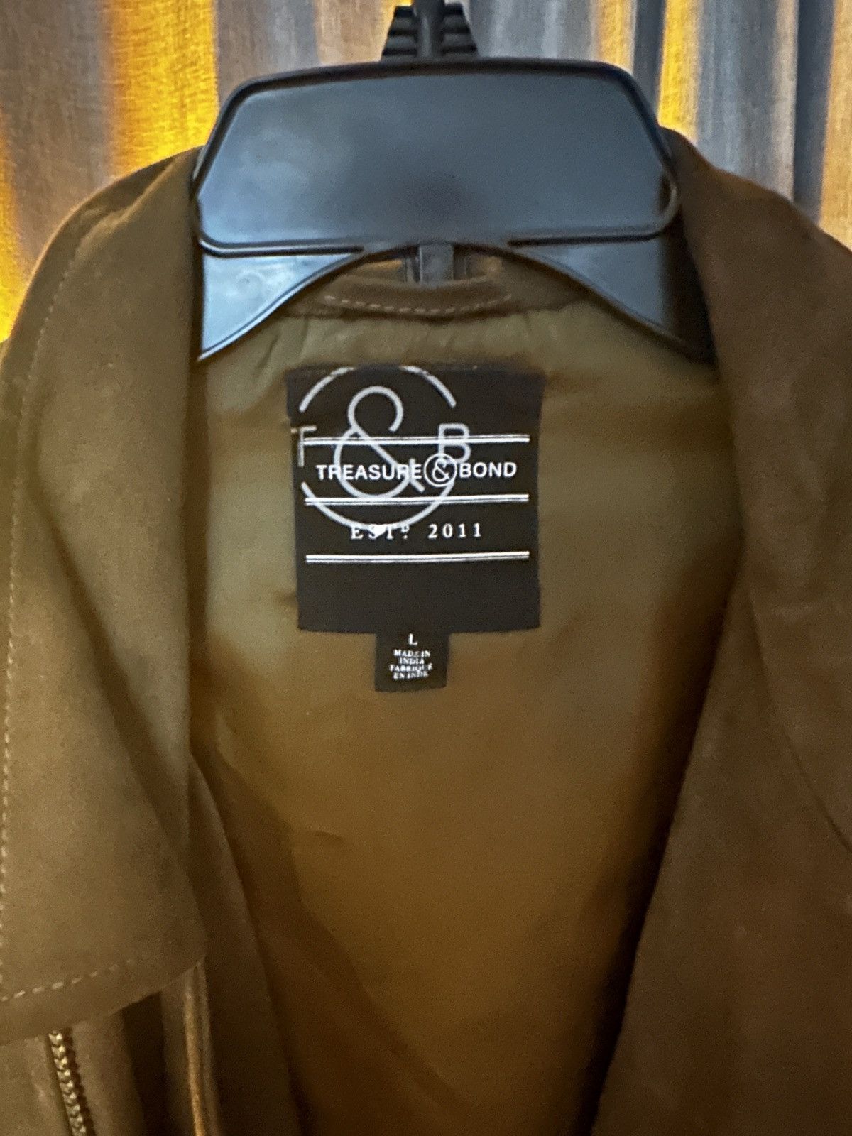 Treasure & Bond Treasure & Bond Suede Biker jacket Size US L / EU 52-54 / 3 - 4 Thumbnail