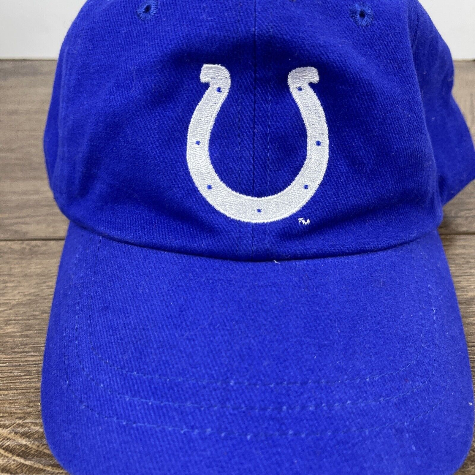 Other Indianapolis Colts Blue Hat NFL Indy Blue Hat Adjustable Adu Size ONE SIZE - 7 Thumbnail