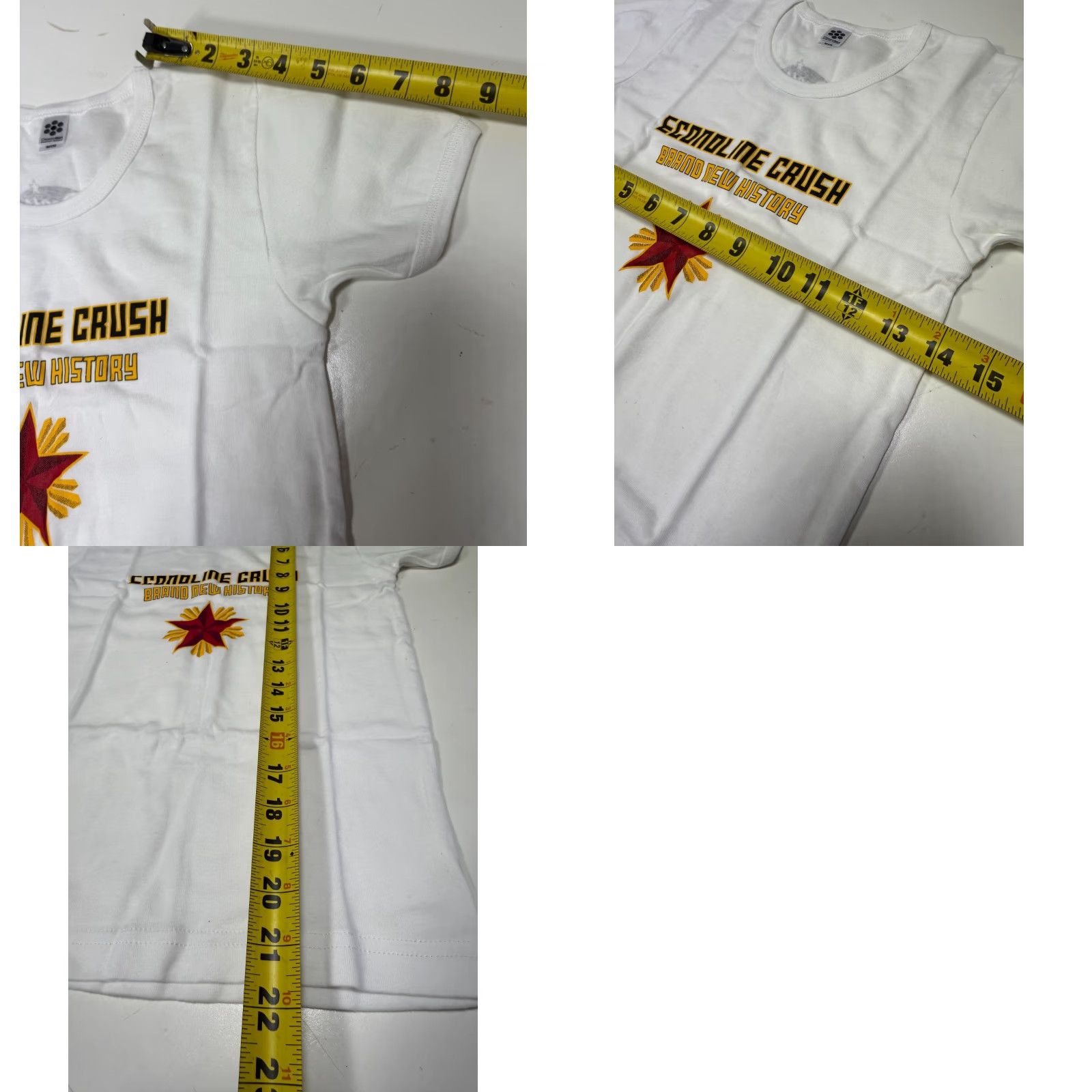 J Brand VINTAGE ECONOLINE CRUSH T-Shirt Unisex Adult M White Sleeveless Collectible 90s Band Tee Size M / US 6-8 / IT 42-44 - 8 Thumbnail