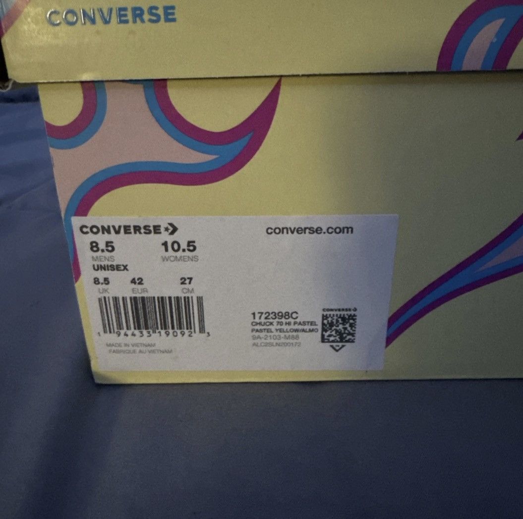 Converse × Golf le Fleur Converse Chuck 70 Golf Le Fleur Yellow Flame Size 8.5 Mens Size US 8.5 / EU 41-42 - 8 Thumbnail
