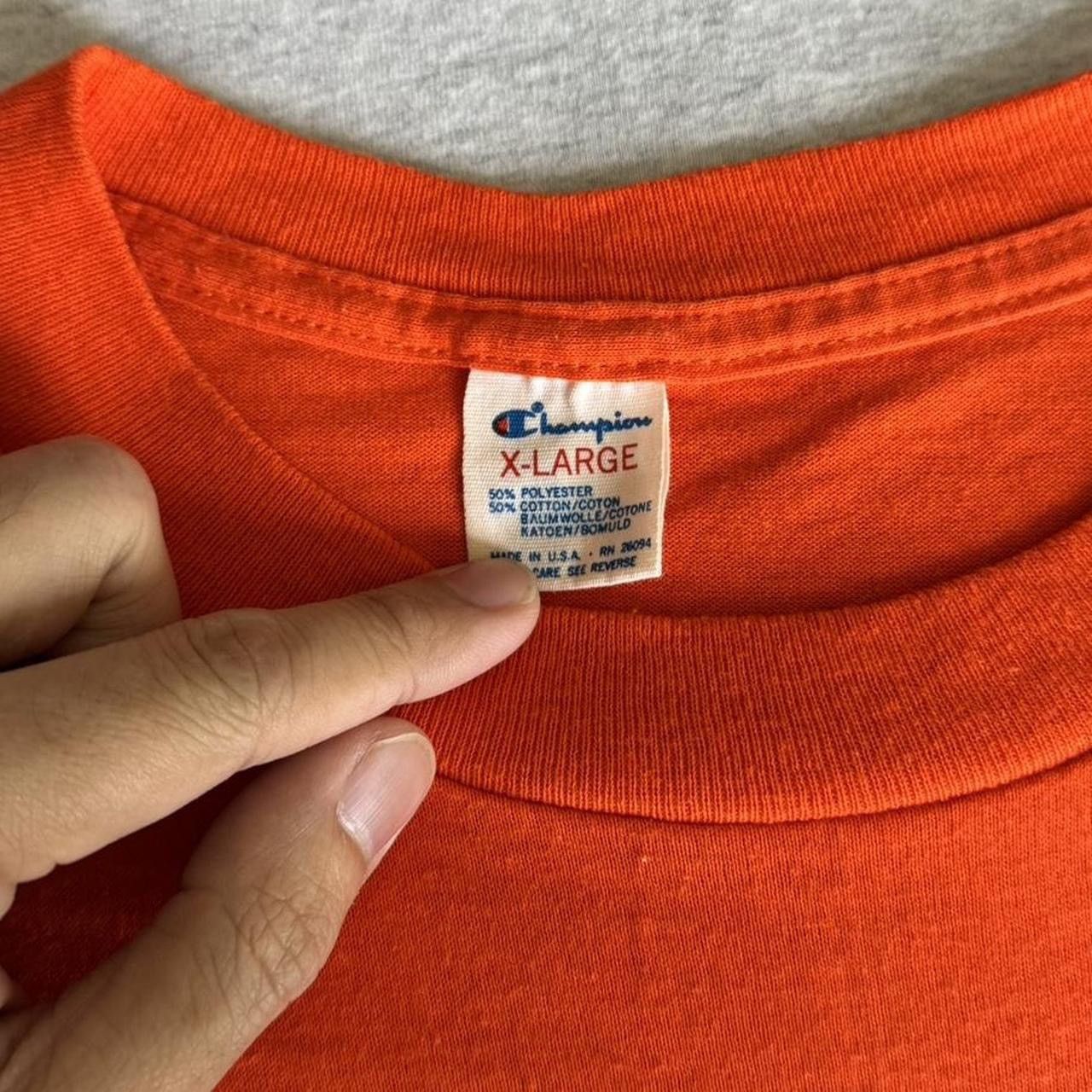 Champion × Vintage Vintage 1987 Denver Broncos AFC Champs Graphics Orange Tee Size US XL / EU 56 / 4 - 6 Thumbnail