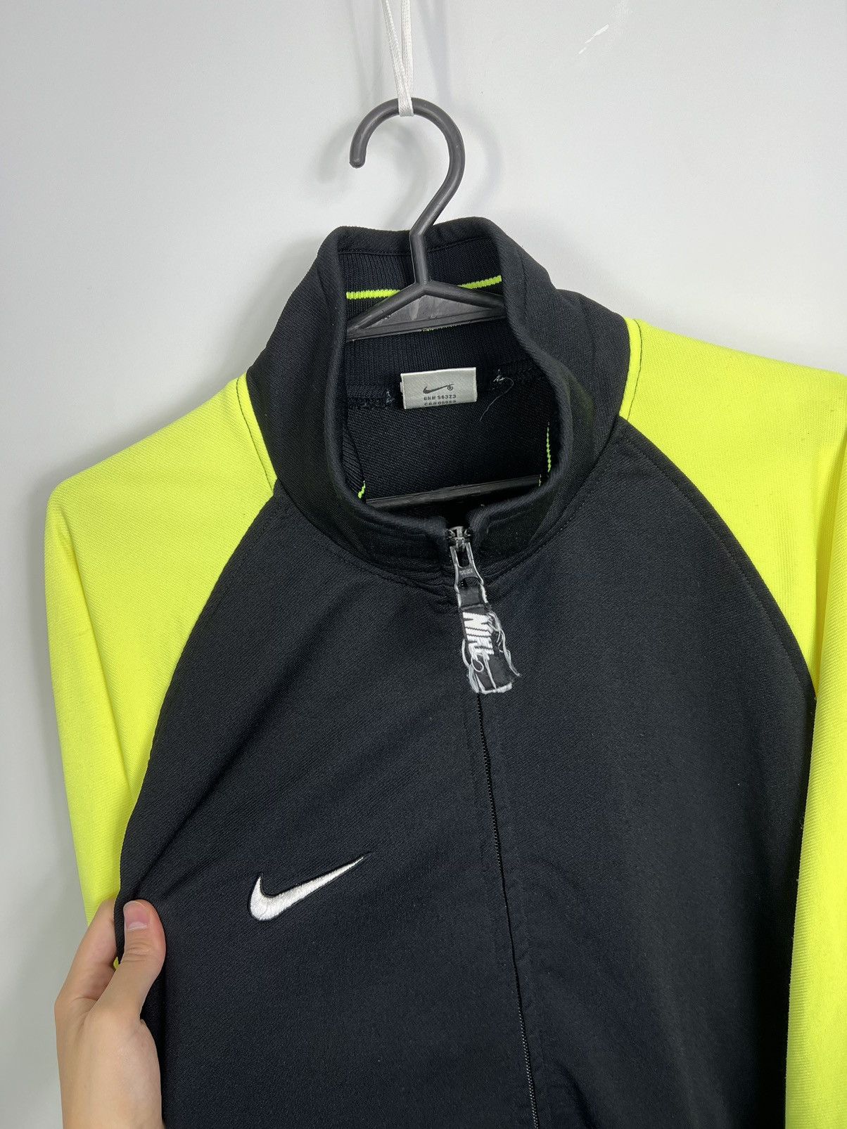 Nike × Vintage Sweatshirt Nike spellout vintage 90’s zipped logo Size US M / EU 48-50 / 2 - 3 Thumbnail