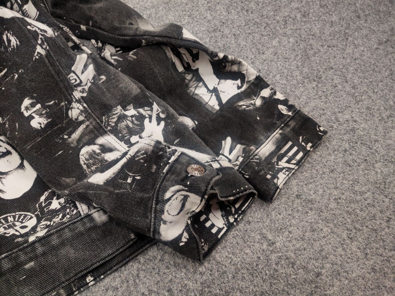 Jaded London Jaded London All Art Rock Band Jacket Denim Vintage Style Size US M / EU 48-50 / 2 - 11 Thumbnail