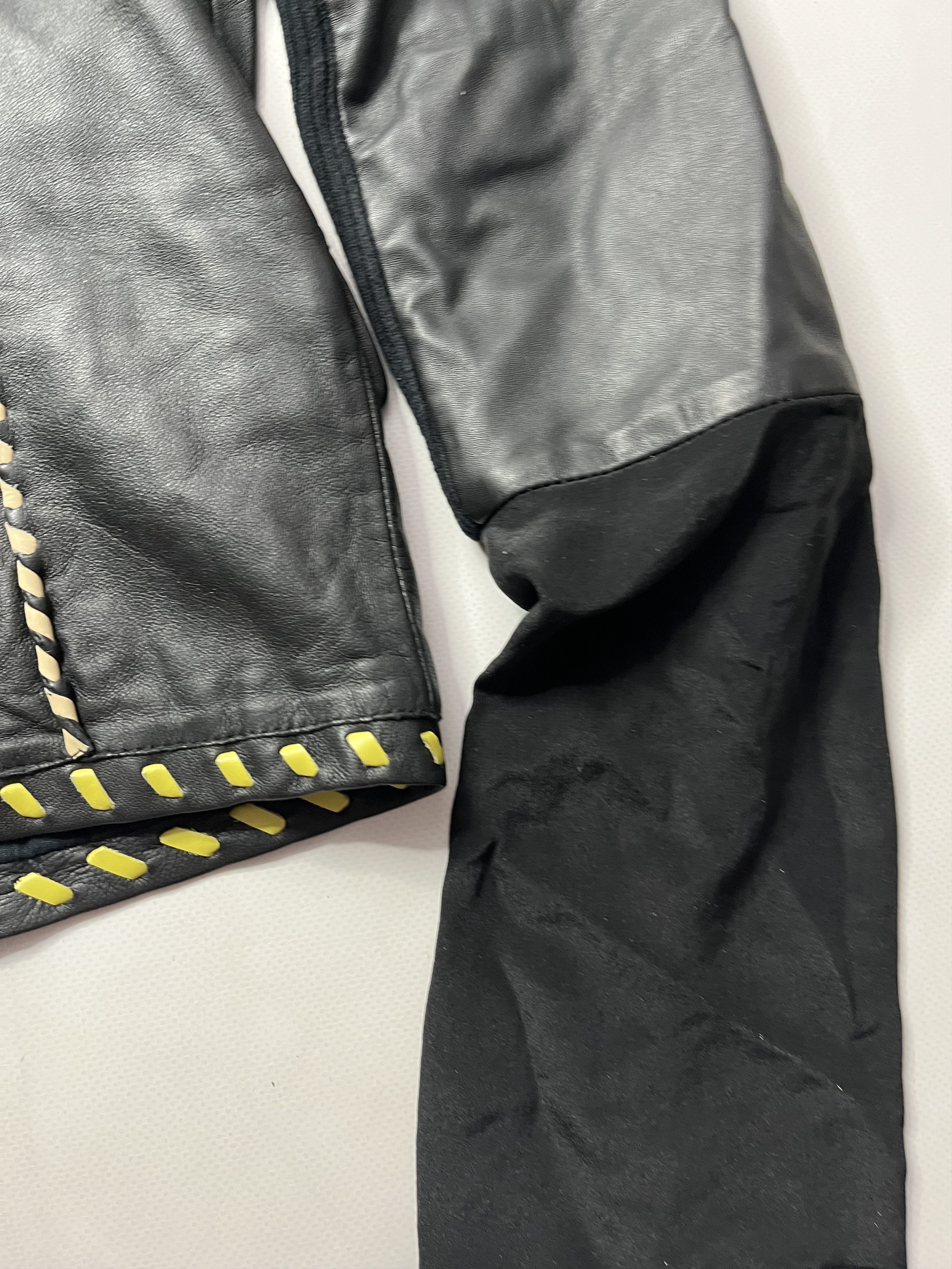 Roberto Cavalli Roberto Cavalli leather jacket Size L / US 10 / IT 46 - 21 Thumbnail