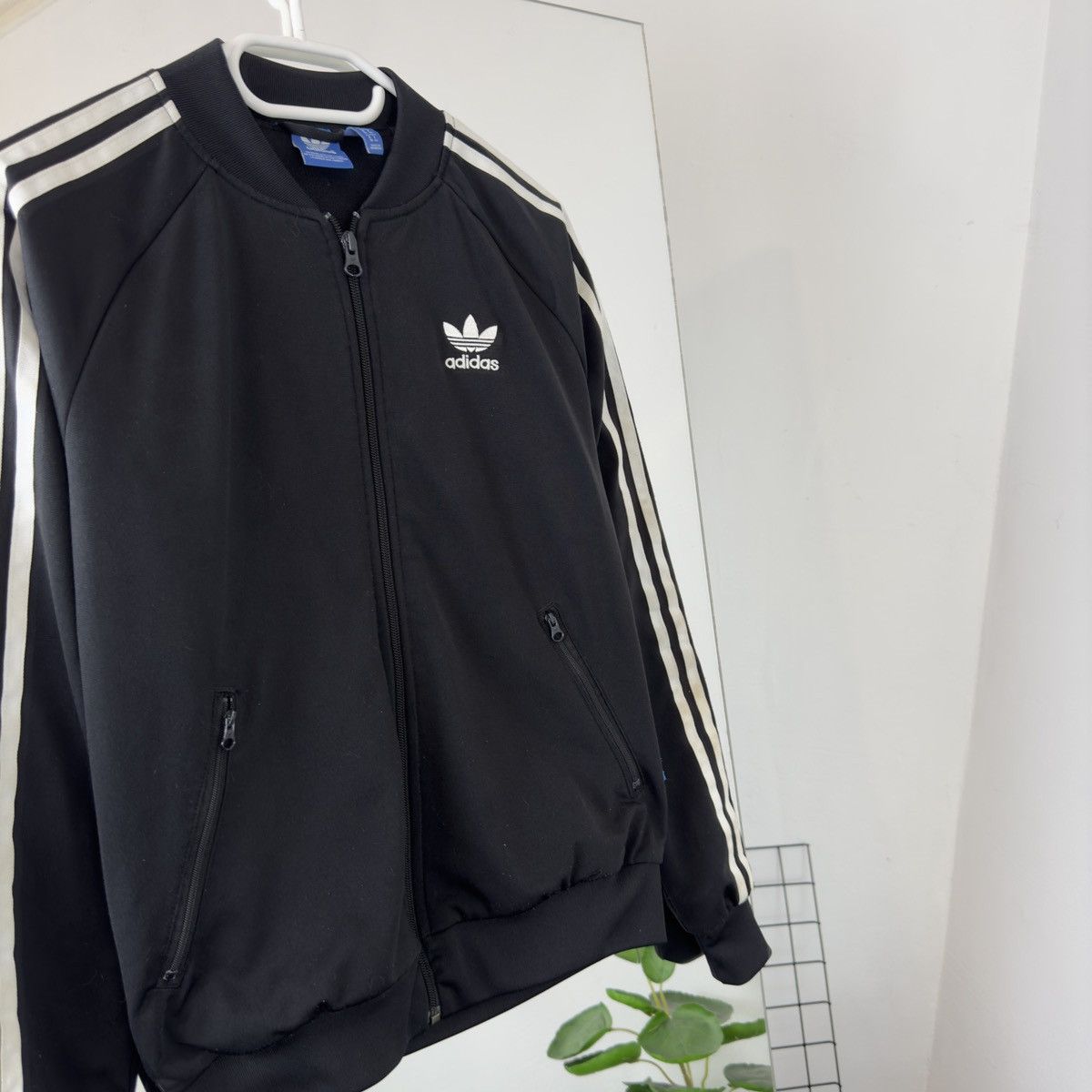 Adidas Adidas Originals Vintage Big Logo Zip Sweatshirt Size US S / EU 44-46 / 1 - 3 Thumbnail