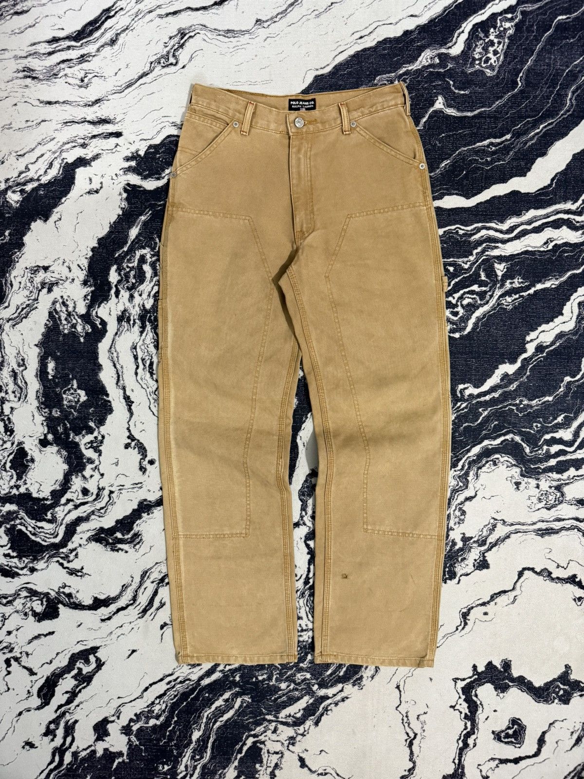 RRL Ralph Lauren Polo jeans ralph lauren carpenter double knee pants Size US 29 - 6 Thumbnail