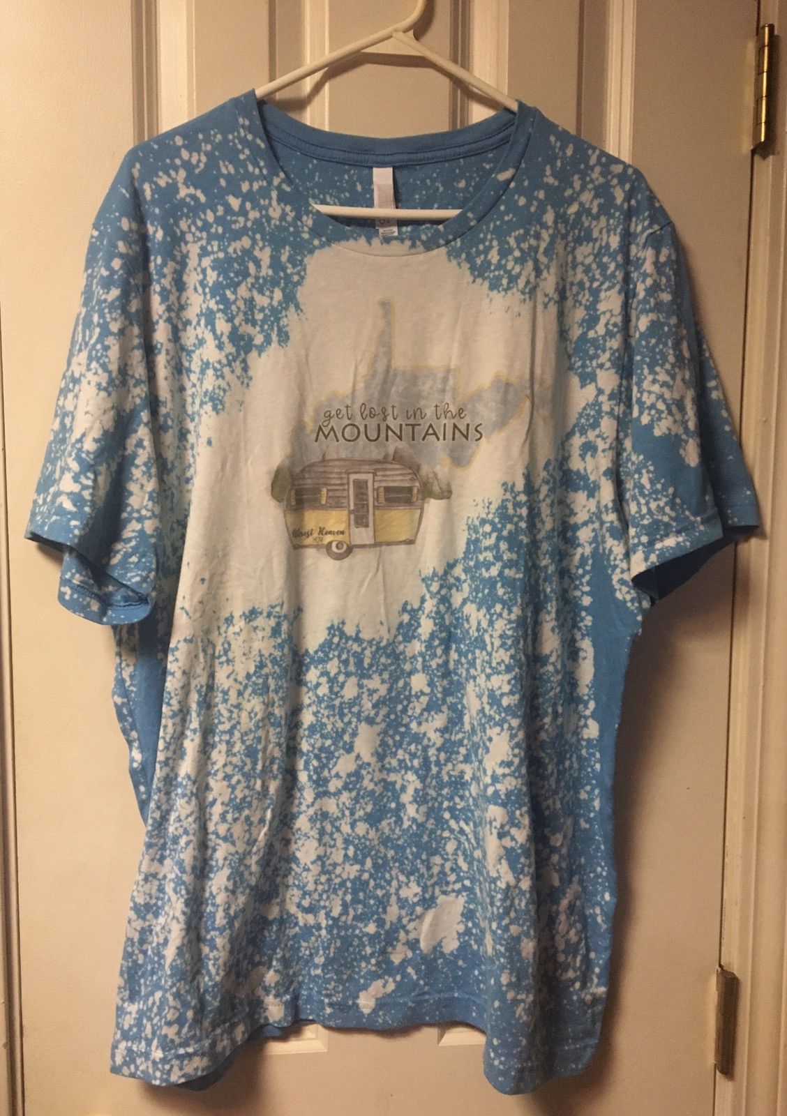 Canvas New Canvas Women’s Top 2X West Virginia Get Lost Mountains Size XXL / US 16-18 / IT 52-54 - 5 Thumbnail
