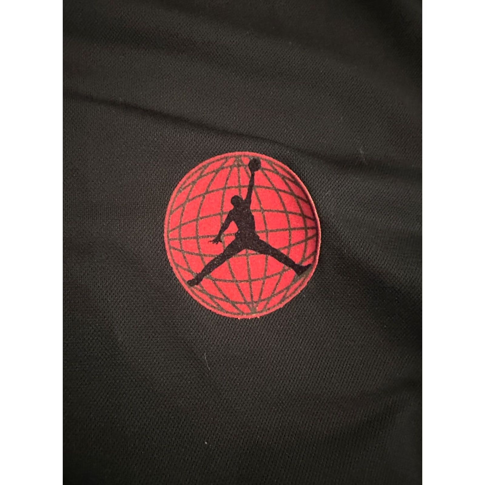 Nike Nike Air Jordan Jacket Dri-Fit Black & Red Track Basketball Warm Up Mens L Black Nike Dri-Fit Track Jacket Mens Large Size US L / EU 52-54 / 3 - 3 Thumbnail