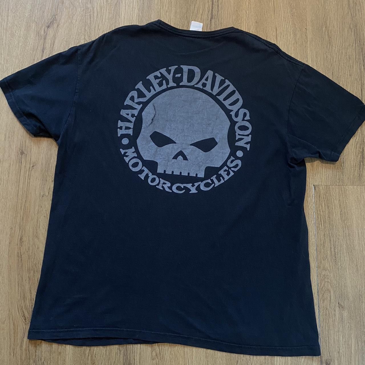 Harley Davidson Harley Davidson black streetwear tee Motorcycle Size US XL / EU 56 / 4 - 1 Thumbnail