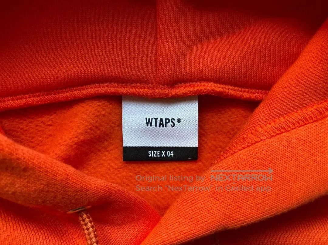 Wtaps WTAPS Logo Sweatshirt - Urban Territory Red. Size US XL / EU 56 / 4 - 4 Thumbnail