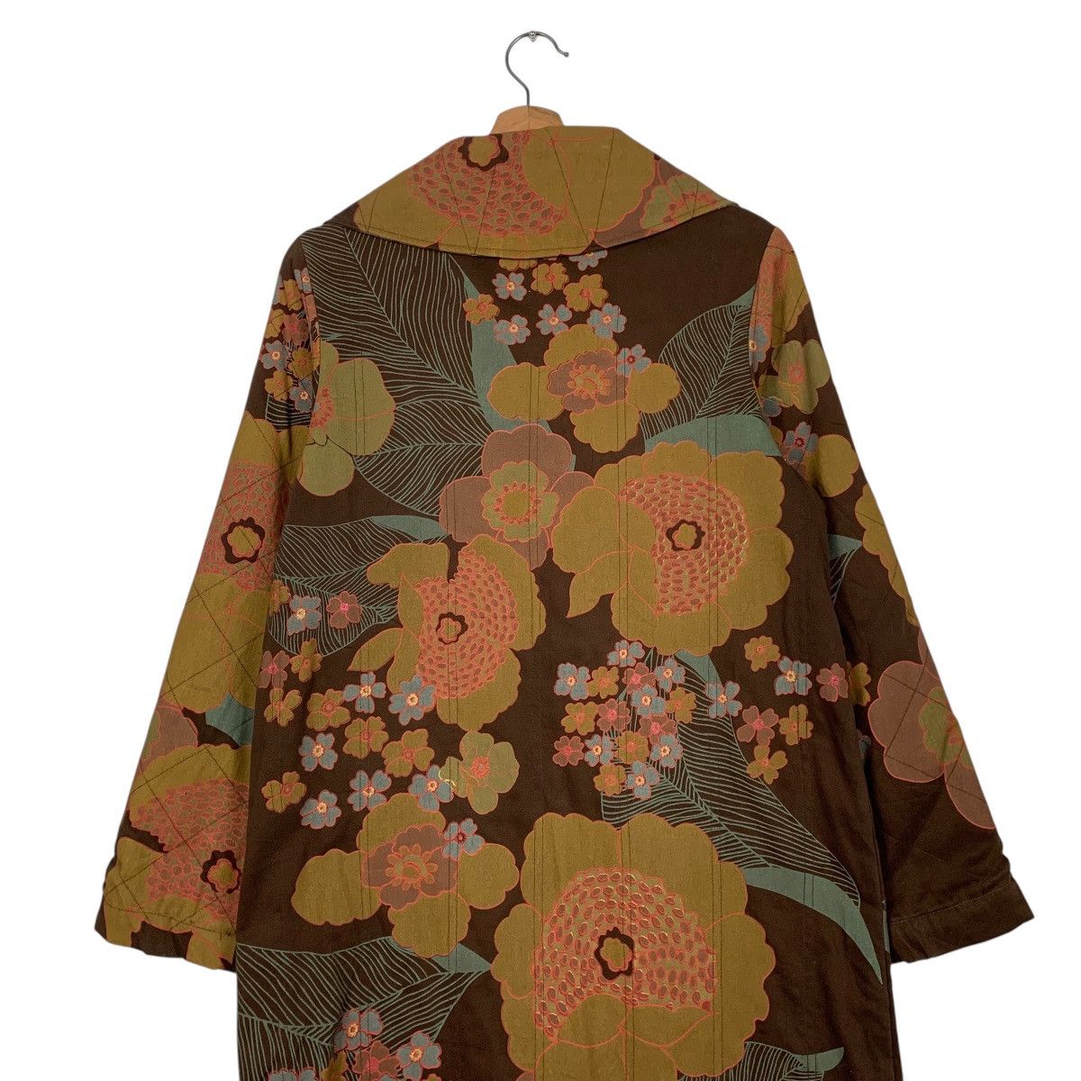 Japanese Brand Japanese Brand Scolar Fullprint Flower Motive Coat Size M / US 6-8 / IT 42-44 - 9 Thumbnail