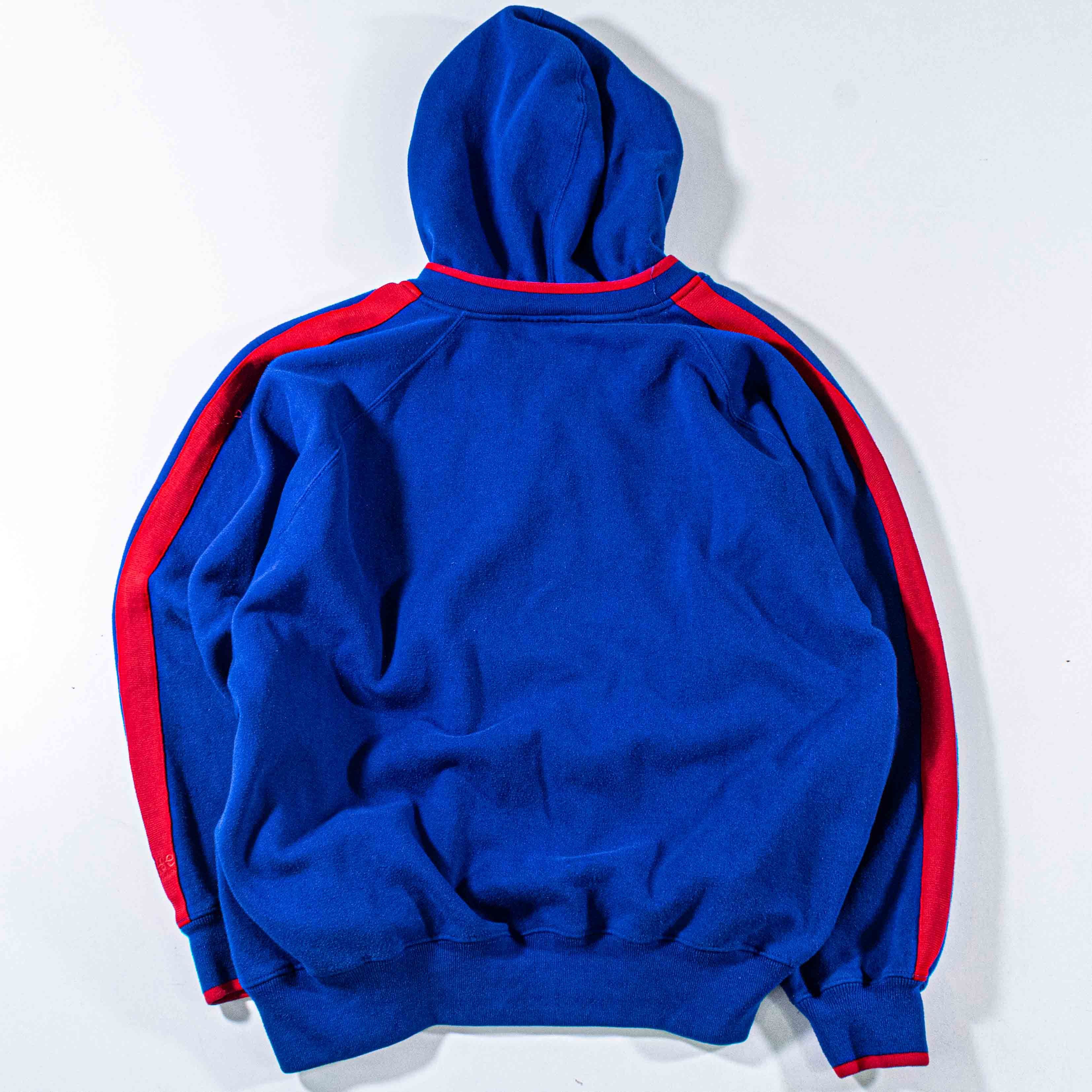 Lee Y2K New York Giants Lee Sport Ringer Hoodie Sweatshirt Size US M / EU 48-50 / 2 - 2 Thumbnail