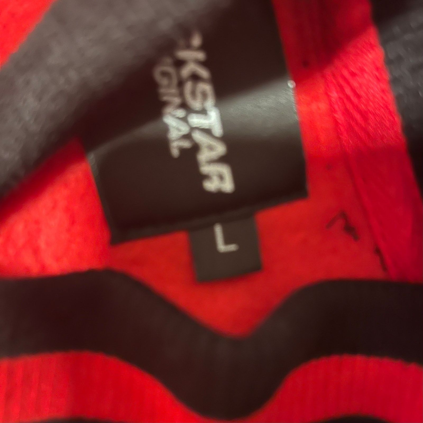 & Other Stories Red & Black Large Varisty Jacket Rockstar Original Size US L / EU 52-54 / 3 - 4 Thumbnail
