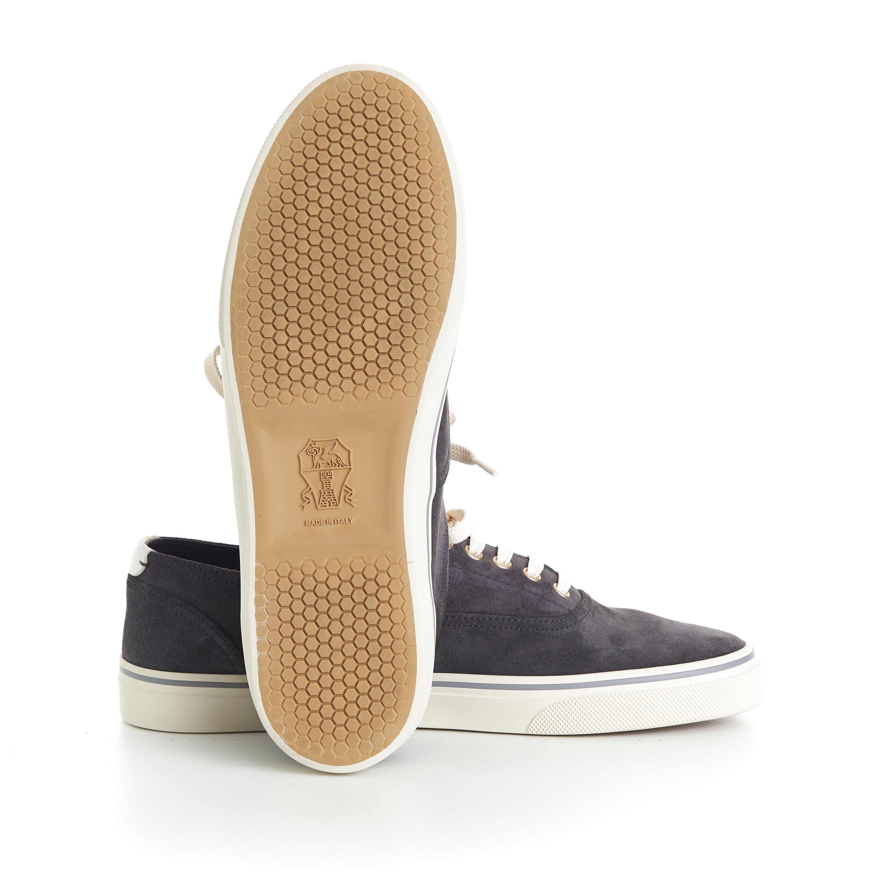 Brunello Cucinelli Reversed Calfskin Sneakers Size US 7 / EU 40 - 11 Thumbnail