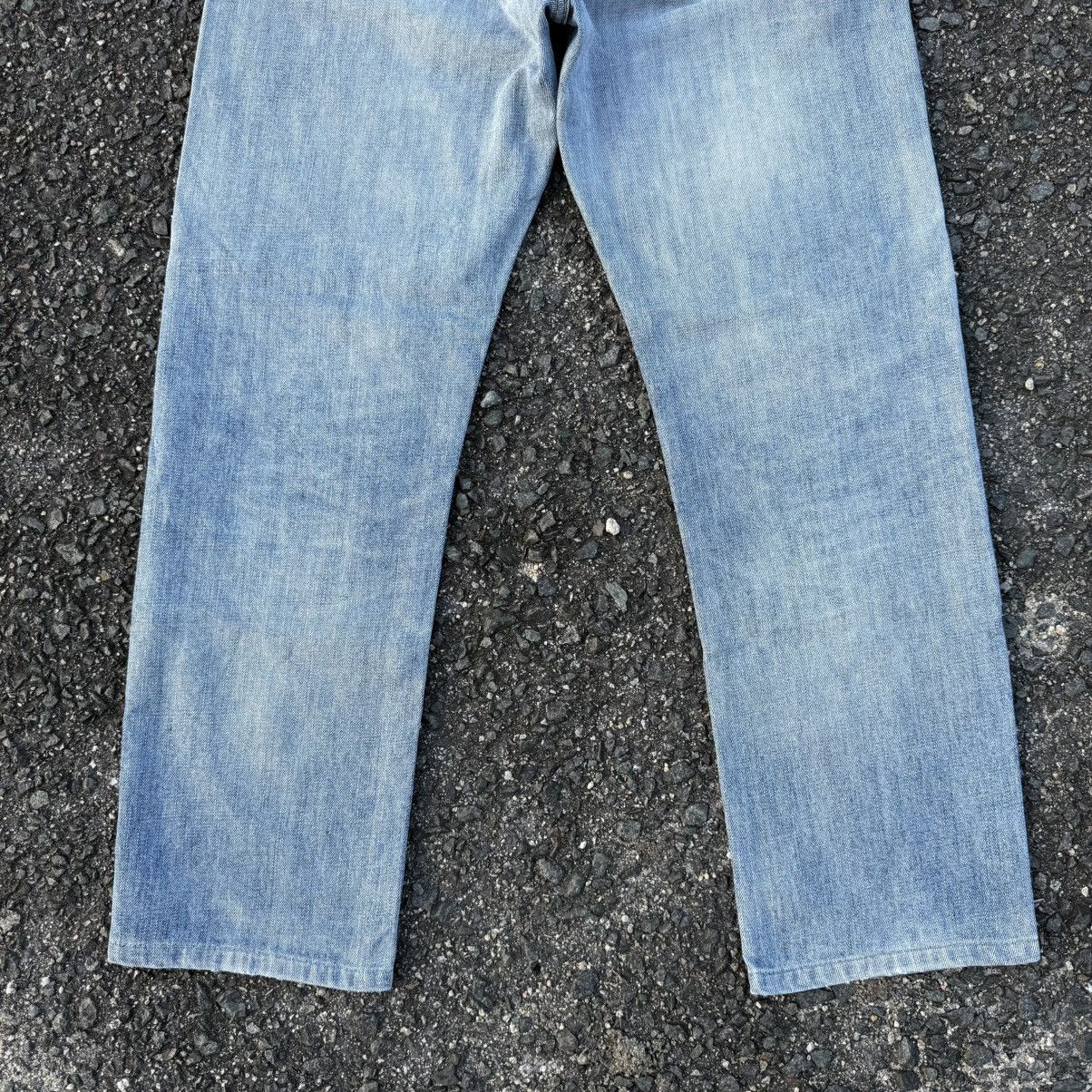 Japanese Brand VINTAGE JAPANESE S-001 STRAIGHT FADED JEAN DENIM PANTS Size US 34 / EU 50 - 11 Thumbnail