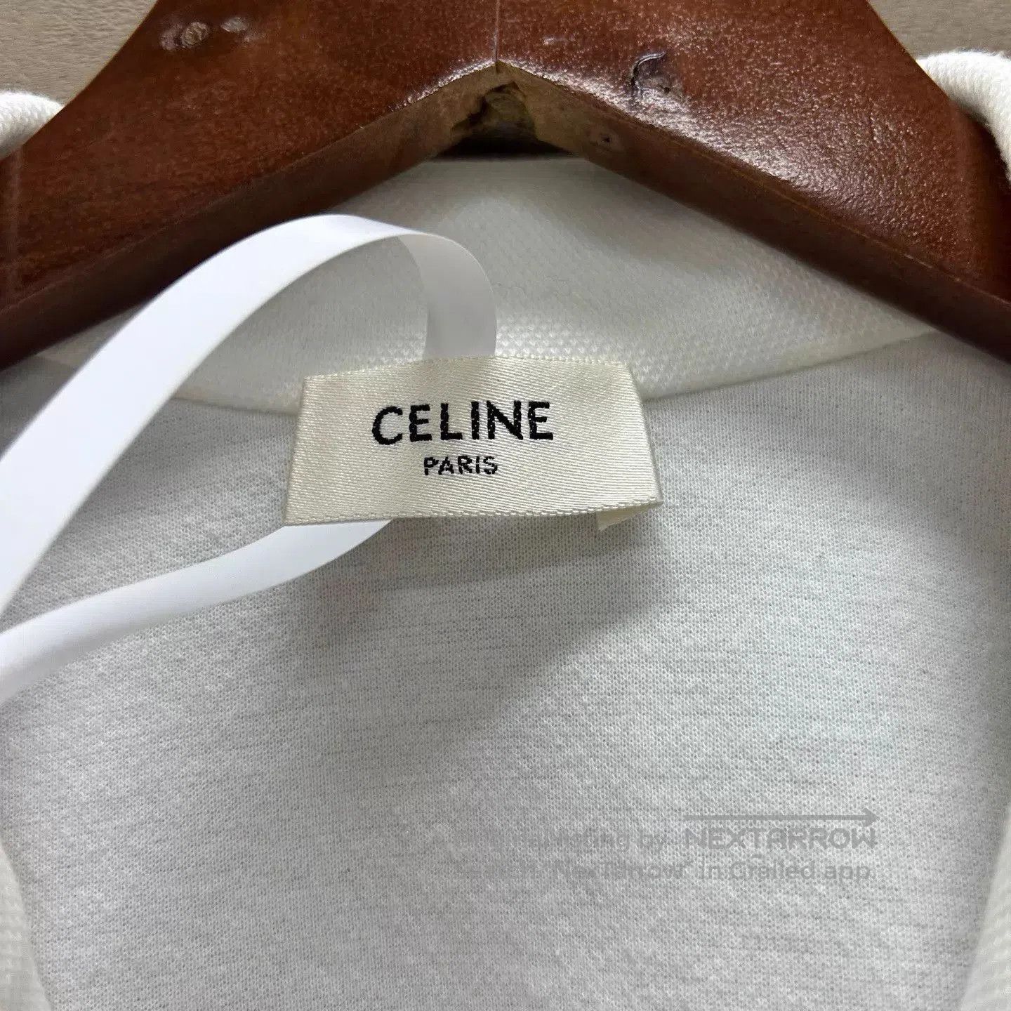 Celine White Short Sleeve Button. Size US S / EU 44-46 / 1 - 3 Thumbnail