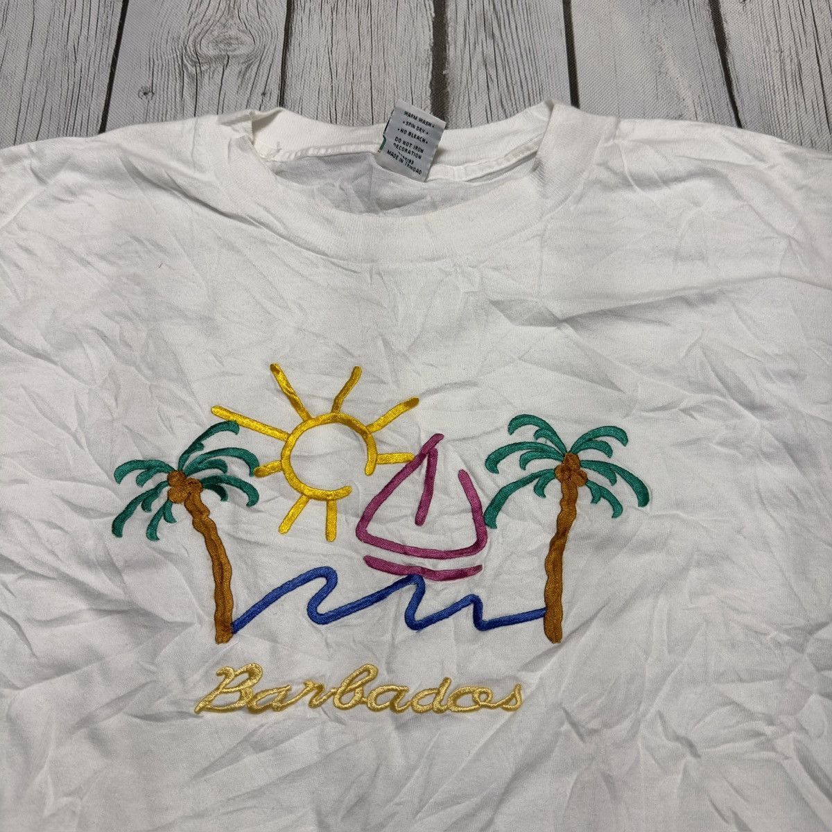 Vintage Vintage Barbados tee Size US XL / EU 56 / 4 - 3 Thumbnail