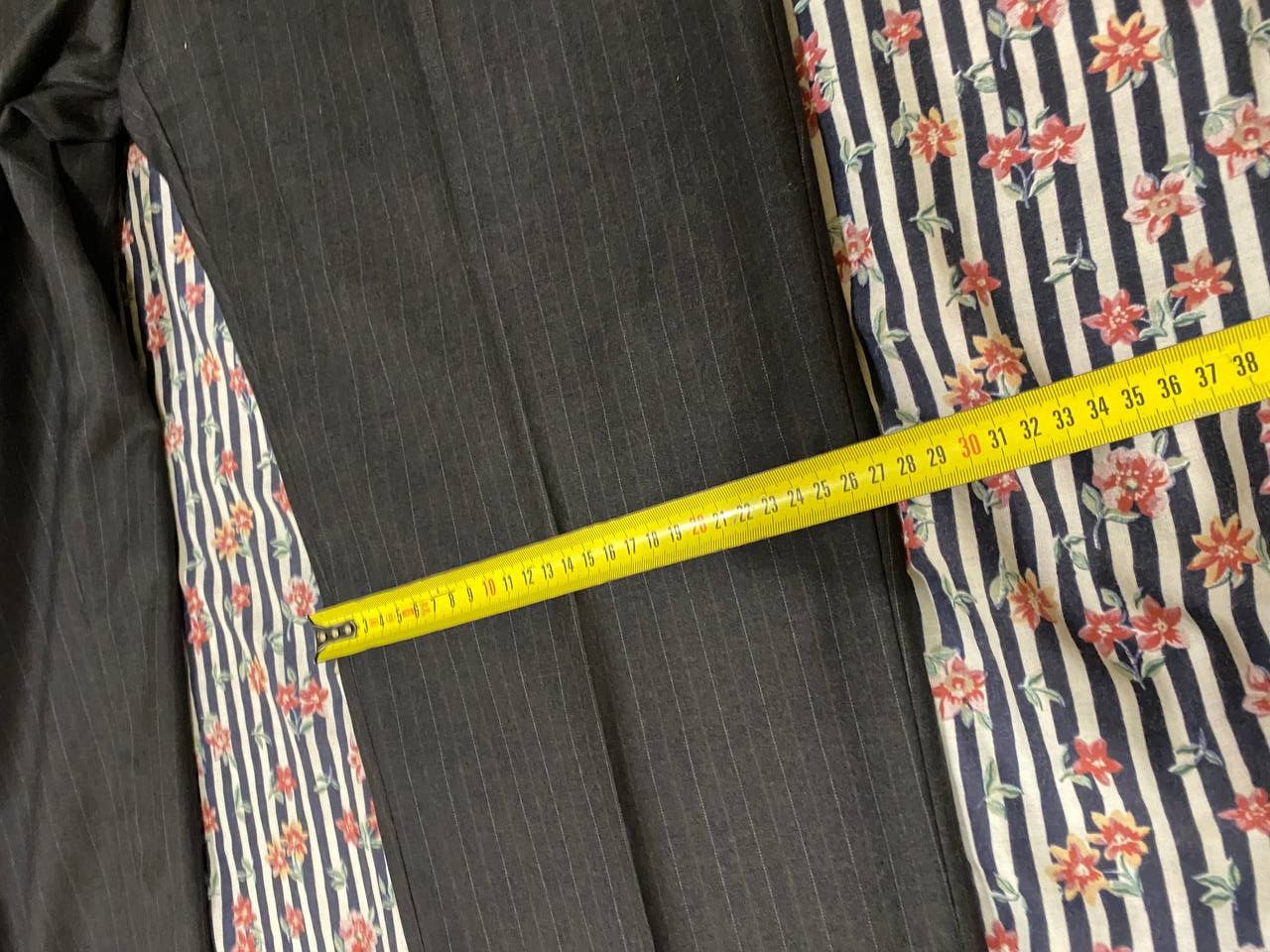 Balmain Luxury Balmain Striped Classic Fit Suit Size 44R - 16 Thumbnail