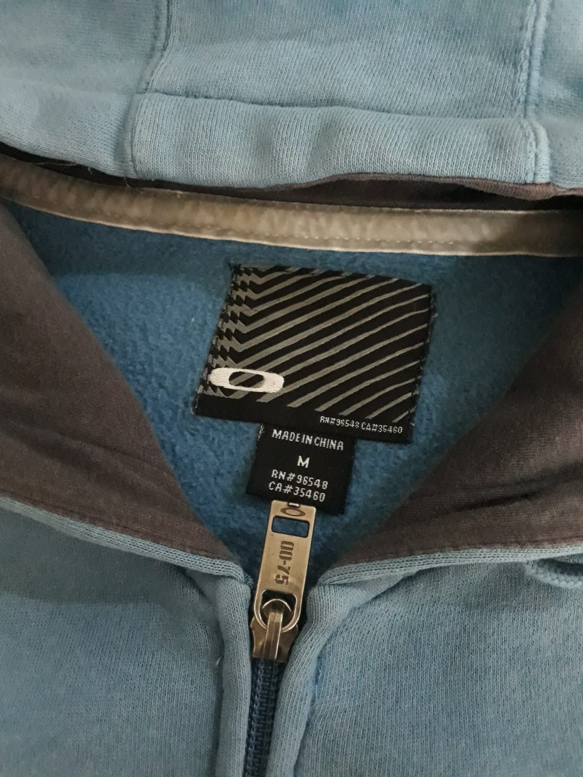 Oakley × Vintage Vintage faded Oakley Zip Hoodie spell out Logo Size US L / EU 52-54 / 3 - 2 Thumbnail