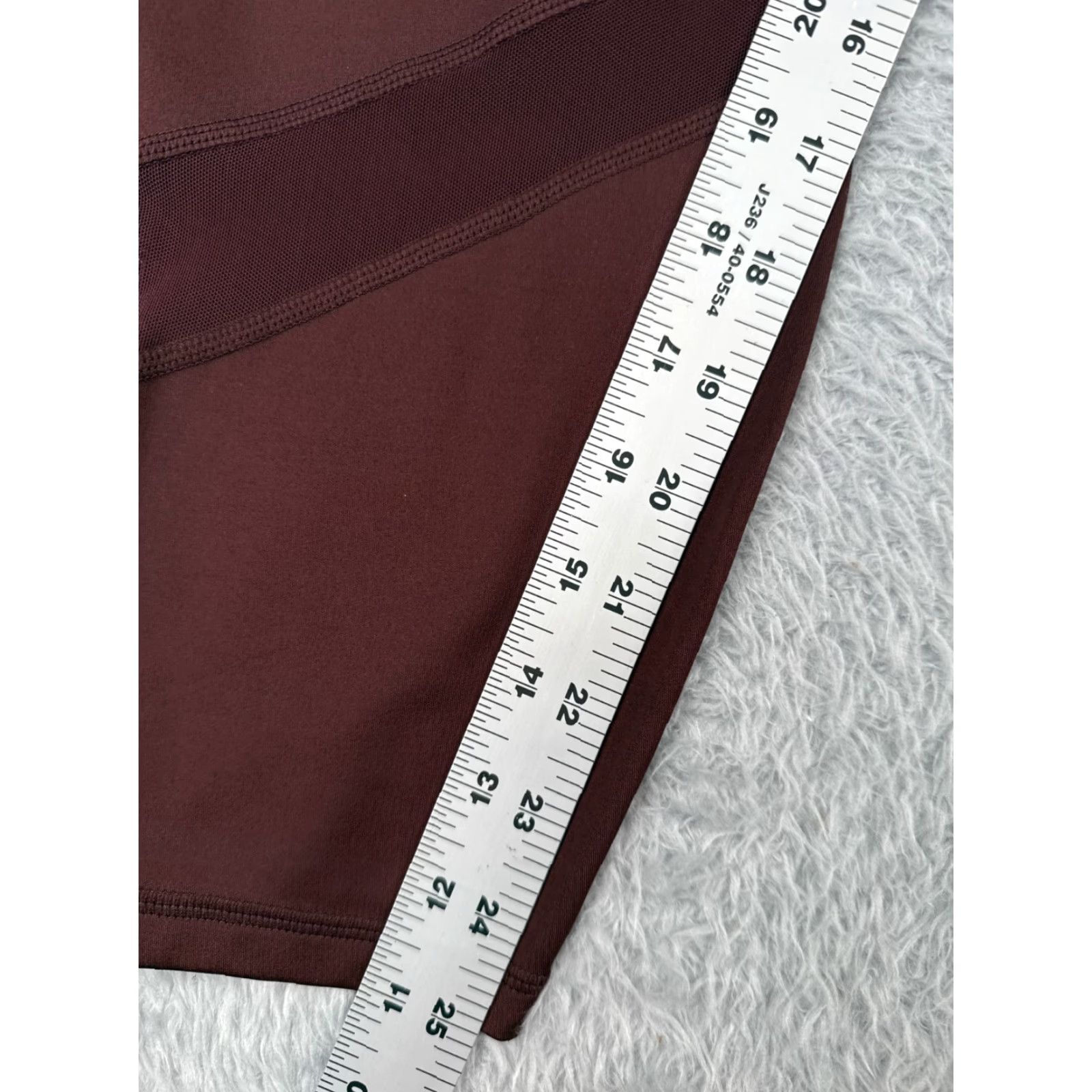 Athleta Athleta Pants Womens XL Red Orange High Rise 7/8 Tight Athleta Tenacity Leather Blend Tapered Leg 25 in Inseam Casual Athleisure Womens Size 40" / US 18 - 6 Thumbnail