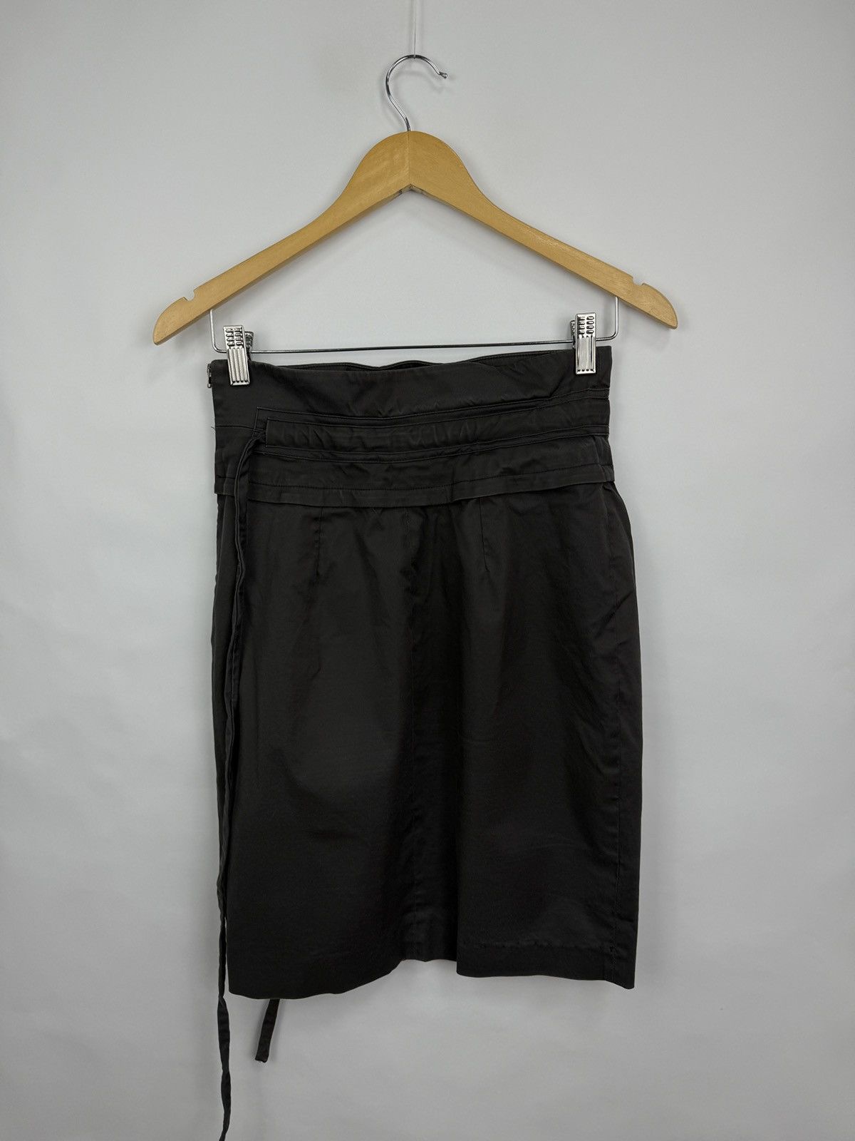 Stella McCartney 🇬🇧 Opium Style Stella McCartney High-Waisted Belted Skirt Y2K Size 27" / US 4 / IT 40 - 11 Thumbnail