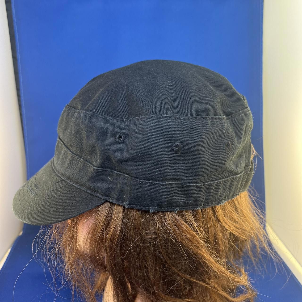 Other Stylish y2k Black Cap with Rhinestone Embellishment Size ONE SIZE - 4 Thumbnail