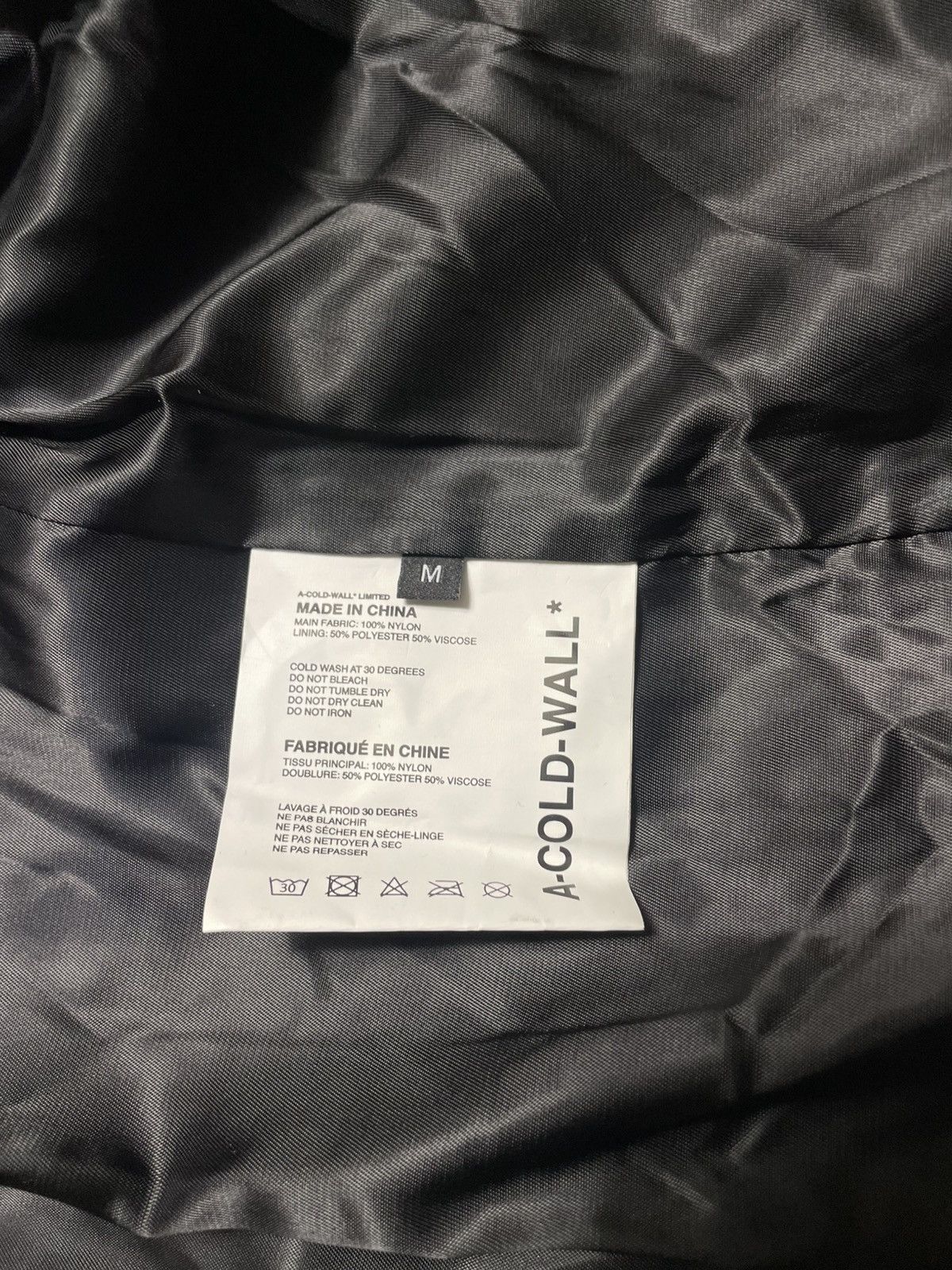 A-COLD-WALL* *SOLD* Crinkle Puffer Jacket Size US L / EU 52-54 / 3 - 11 Thumbnail