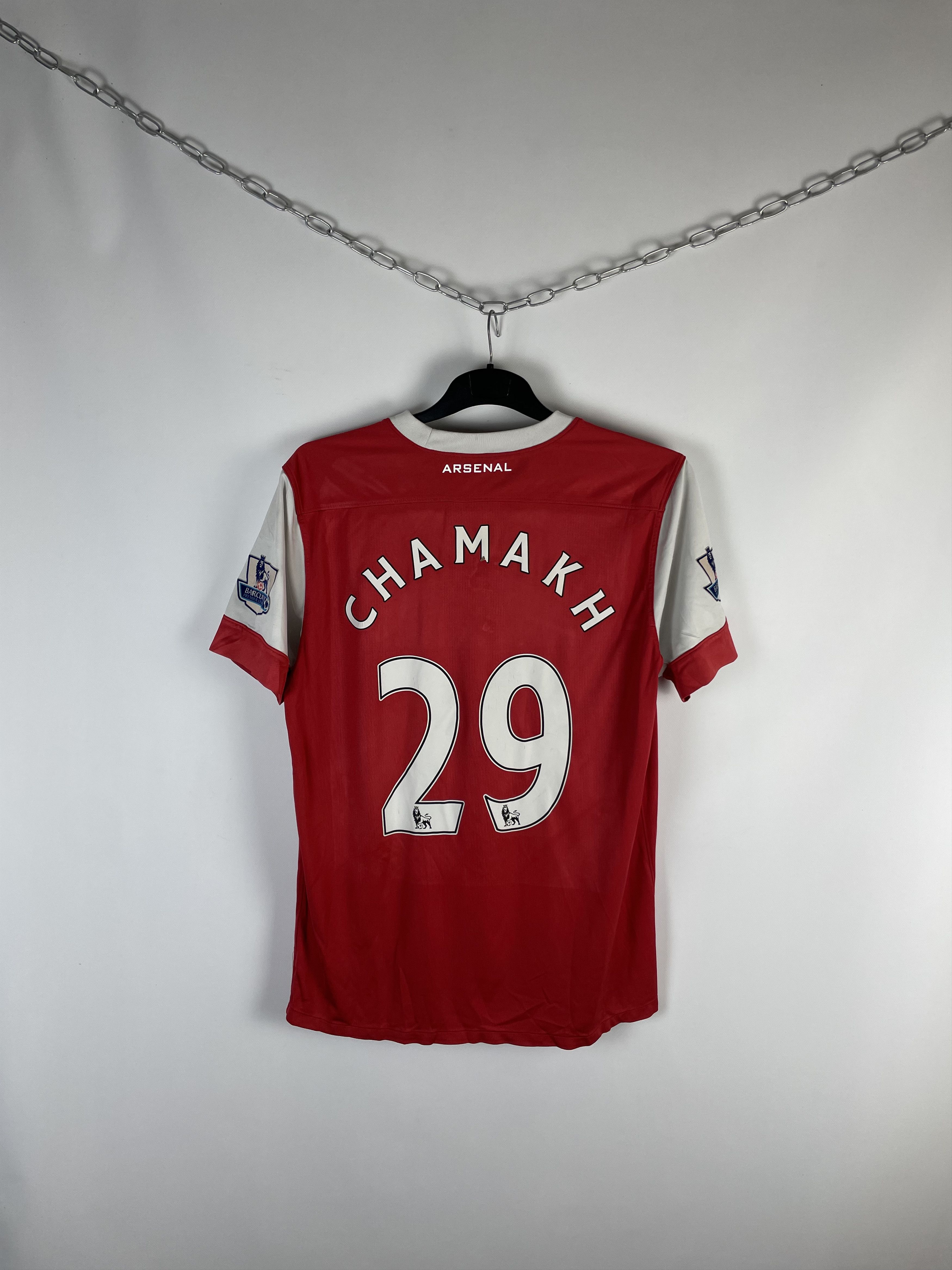 Nike VINTAGE NIKE FC ARSENAL #29 CHAMAKH AWAY SOCCER JERSEY Size US L / EU 52-54 / 3 - 1 Thumbnail