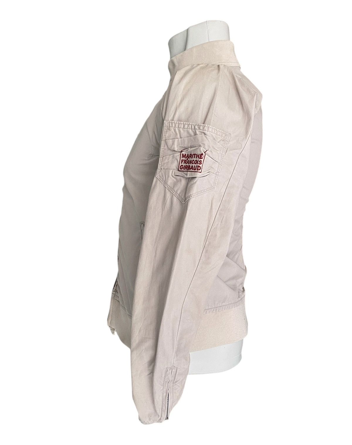 Designer Rare MARITHE FRANCOIS GIRBAUD Zipper Jacket (S) Size S / US 4 / IT 40 - 6 Thumbnail