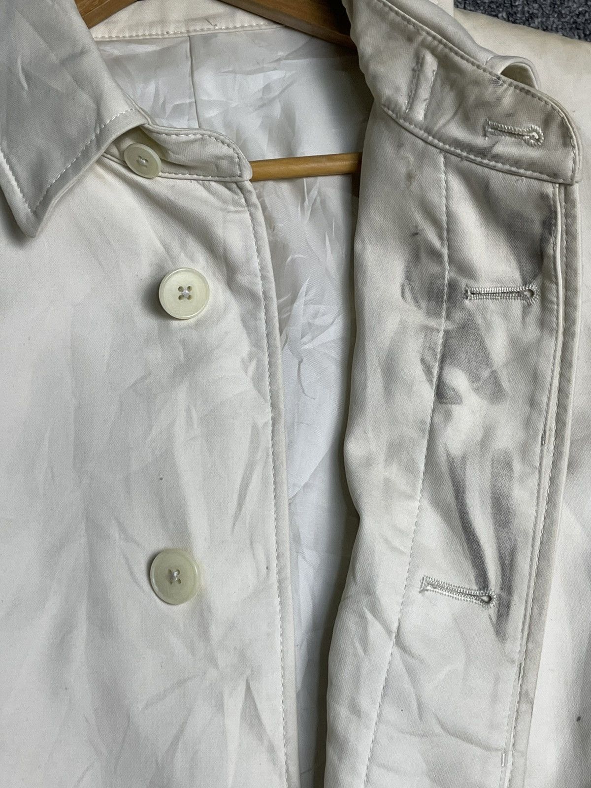 Tete Homme × Vintage Tete Homme Trench Coat (26) Size US L / EU 52-54 / 3 - 13 Thumbnail