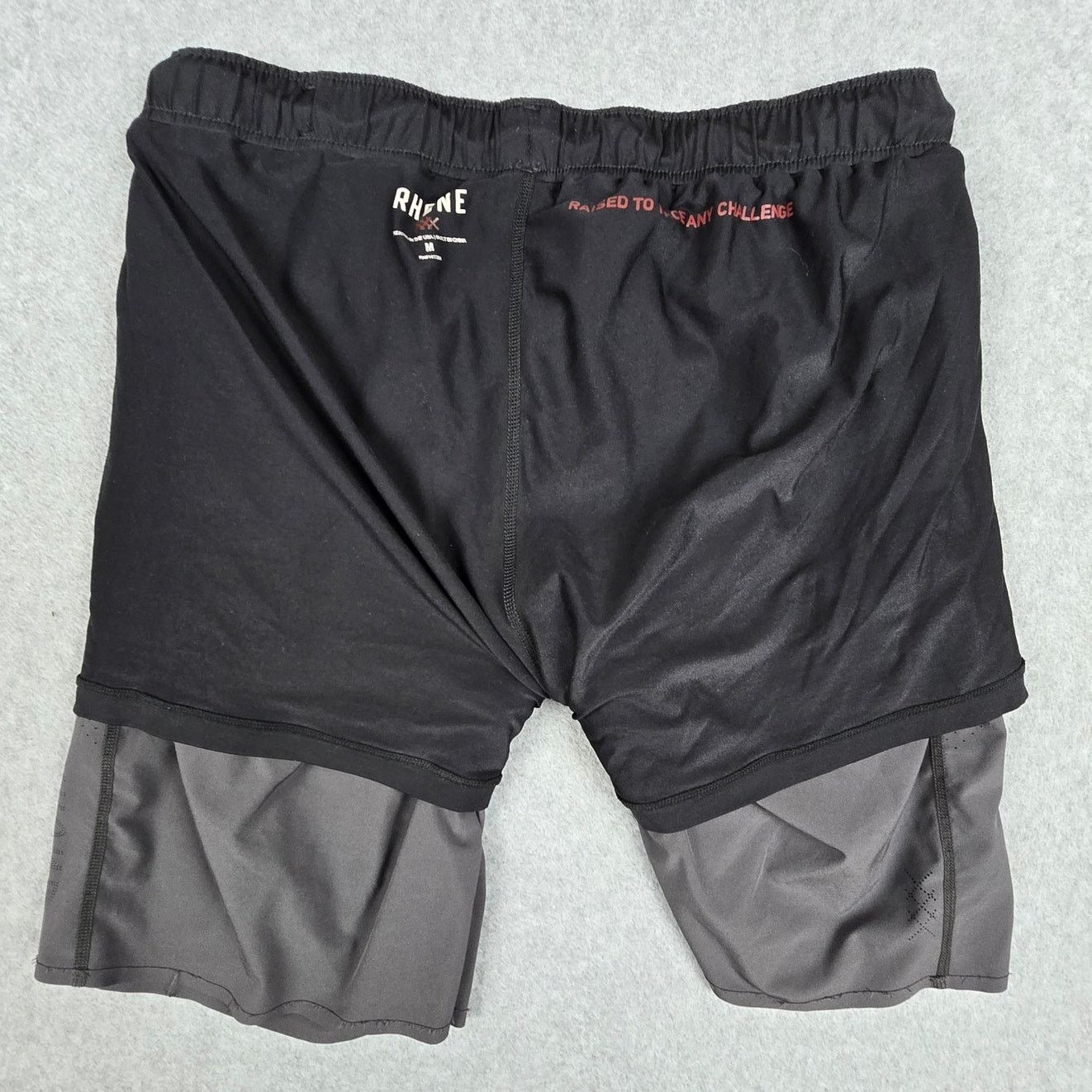Rhone Rhone Medium Gray Athletic Shorts Lined Drawstring Pockets Size US 32 / EU 48 - 12 Thumbnail