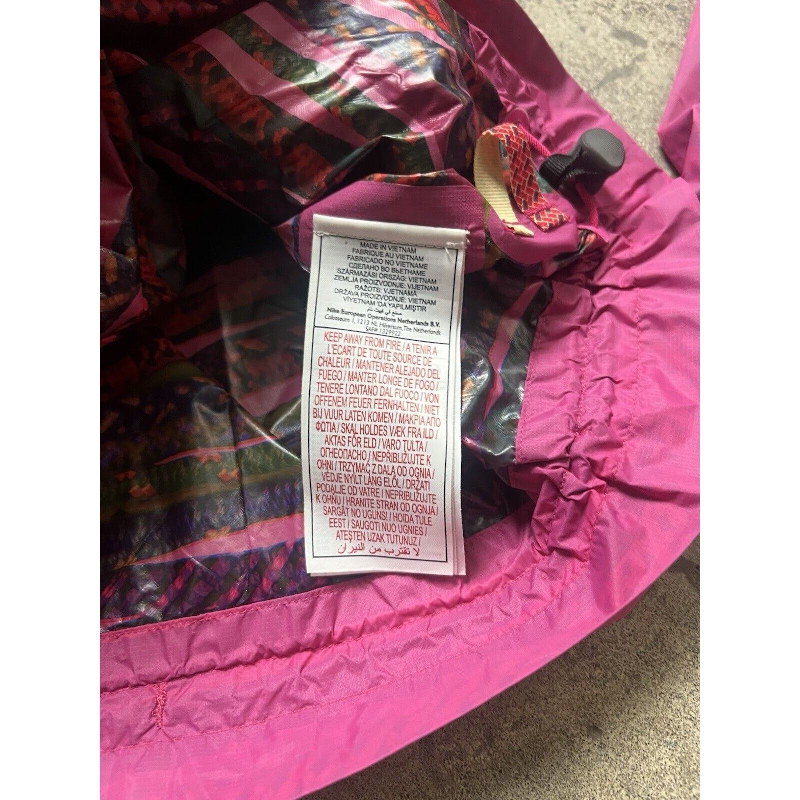 Nike Vintage Nike ACG Windbreaker Hoodie Jacket W M Pink Climbing Size M / US 6-8 / IT 42-44 - 8 Thumbnail