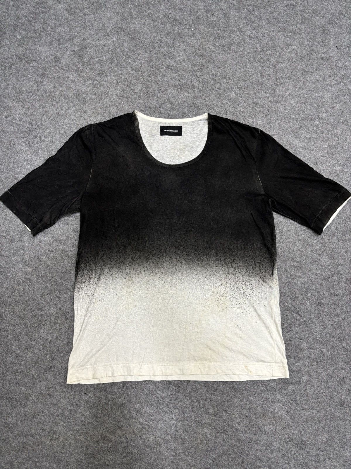 Diet Butcher Slim Skin 💥Split Spray Design💥Very Rare DBSS Shirt F608 Size US M / EU 48-50 / 2 - 10 Thumbnail