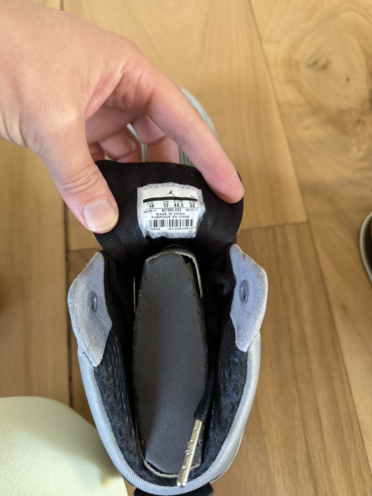 Jordan Brand Air Jordan 17 x Trophy Room Cool Grey Size US 14 / EU 47 - 6 Thumbnail