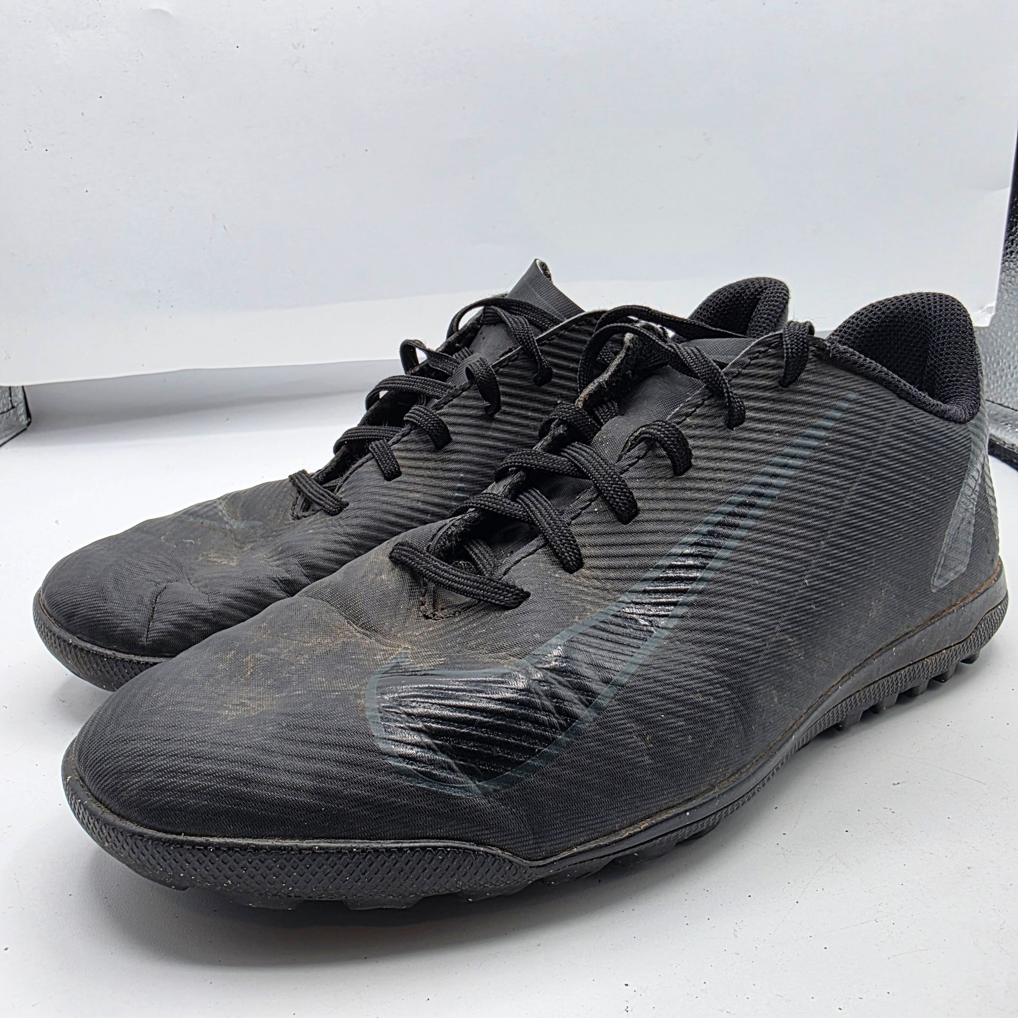Nike Nike Vapor 16 Club TF Mens Size 6 Black Deep Jungle Soccer C Size US 6 / EU 39 - 3 Thumbnail