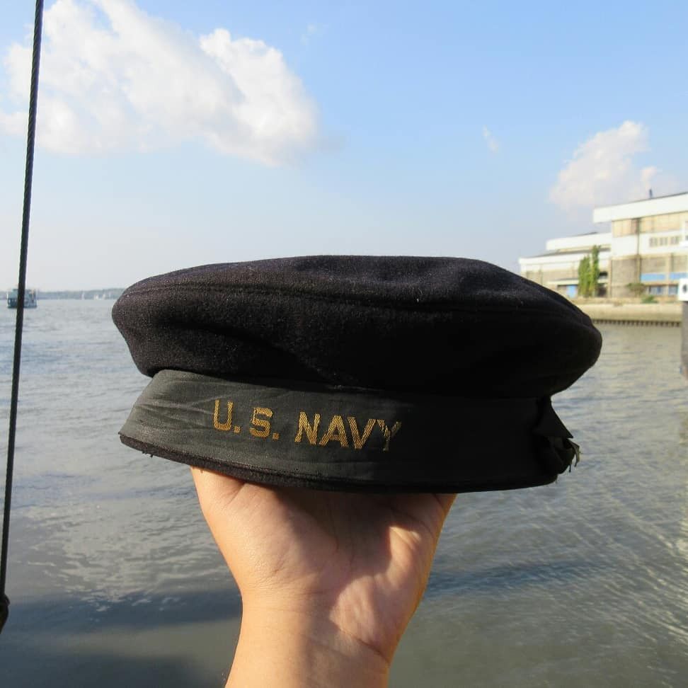 Aeronautica Militare U.S Naval Seaman Relic From The Archieve U.S Navy berret cap Size ONE SIZE - 6 Thumbnail