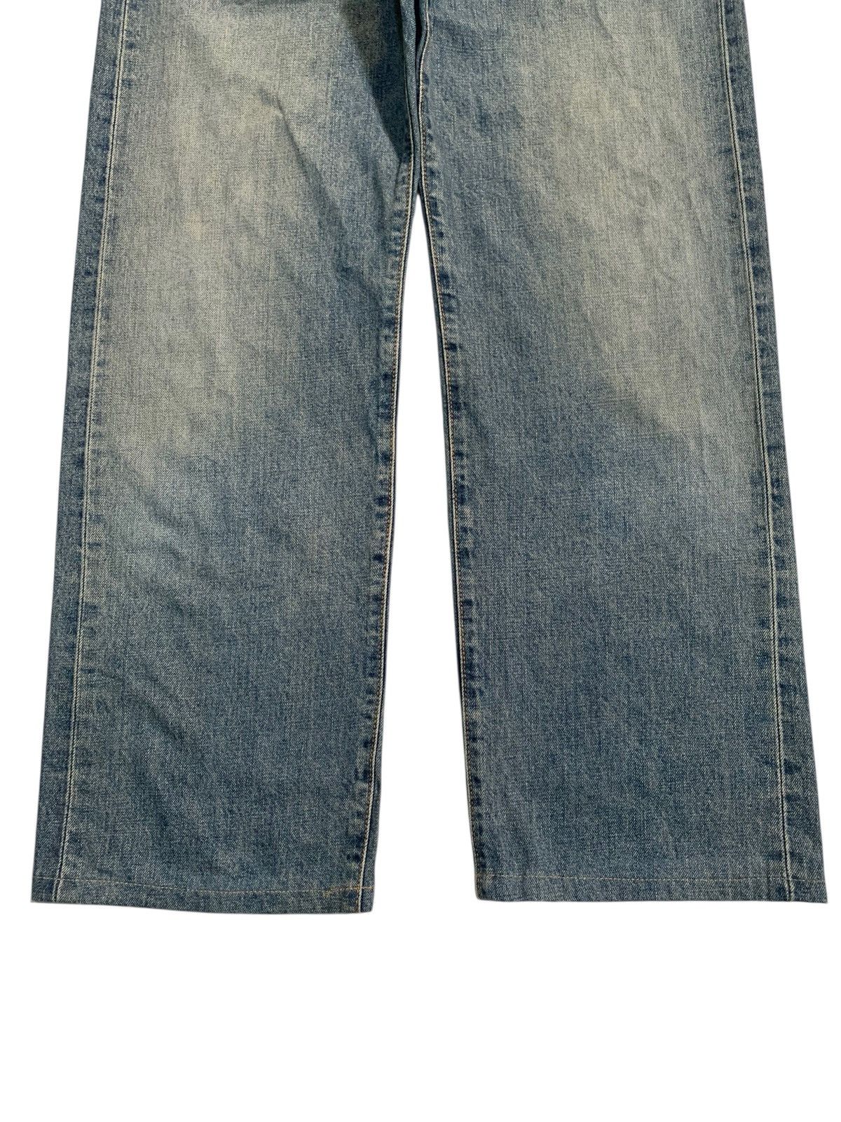 Kapital VINTAGE EDWIN 505 SELVEDGE BAGGY DISTRESSED JAPANESE DENIM Size US 29 - 7 Thumbnail