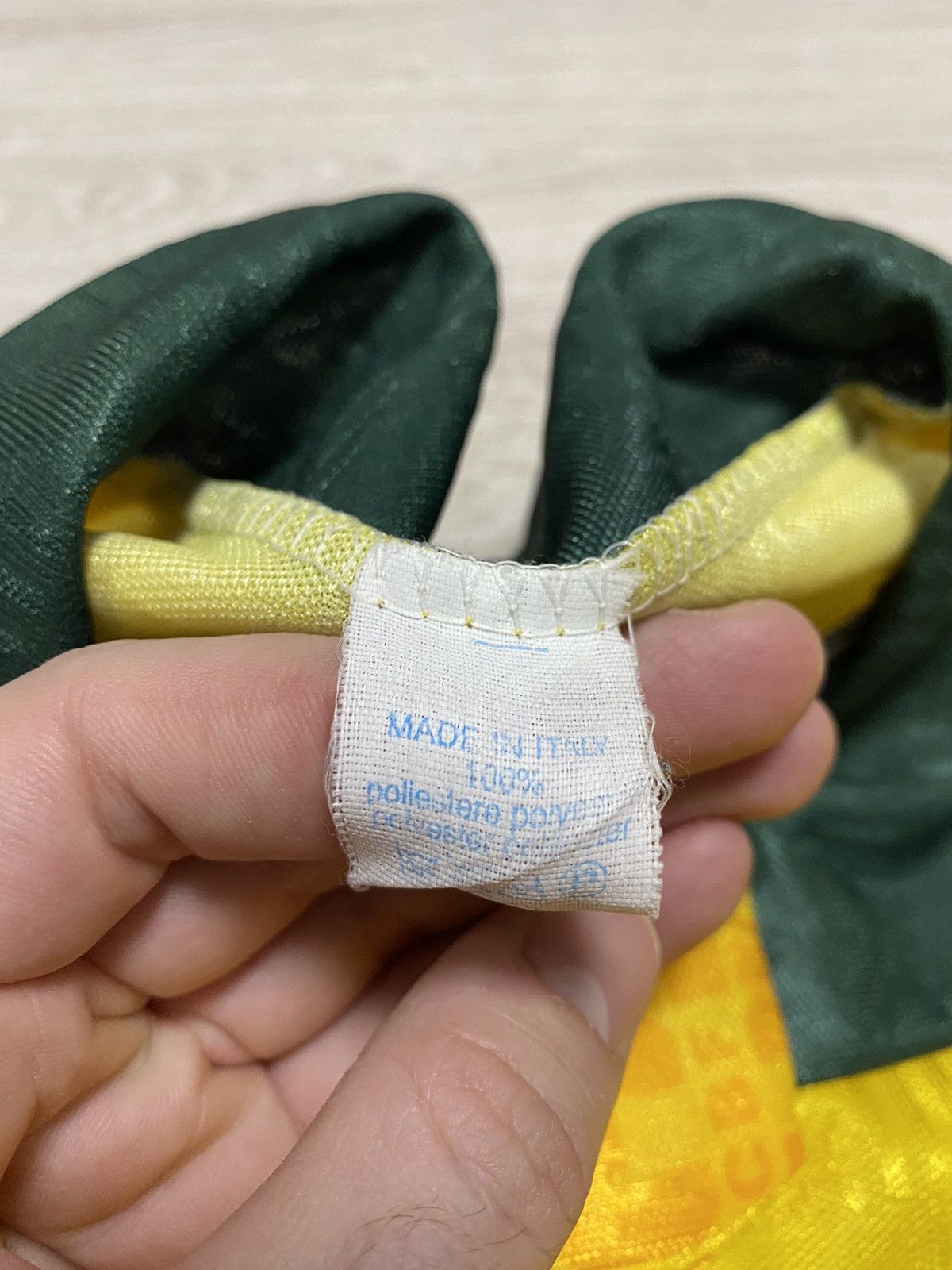 Vintage Vintage National team Brazil RONALDO #9 Made in Italy jersey Size US L / EU 52-54 / 3 - 7 Thumbnail