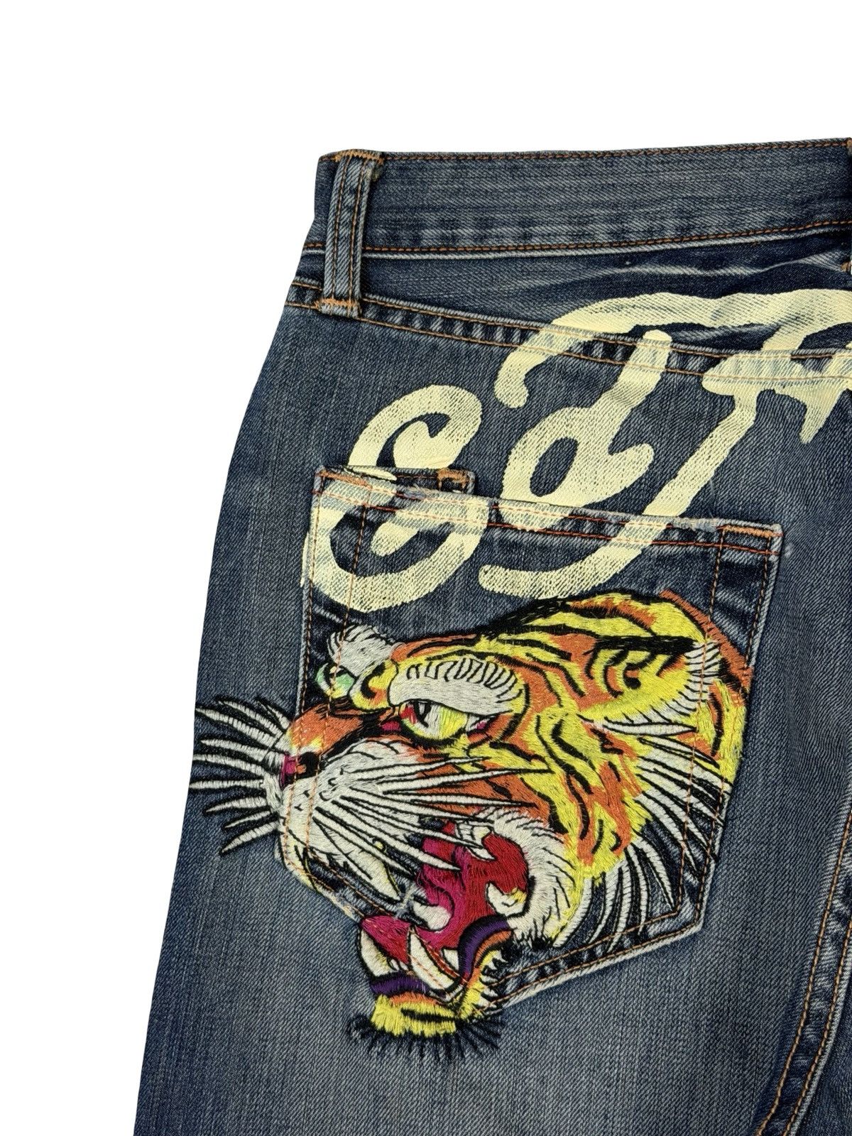 Ed Hardy Ed Hardy big embroidery Tattoo Size US 31 - 10 Thumbnail