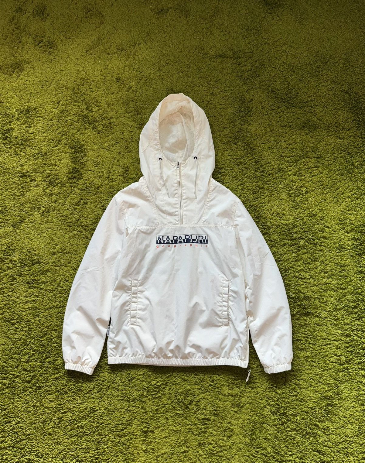 Napapijri centre logo anorak jacket
