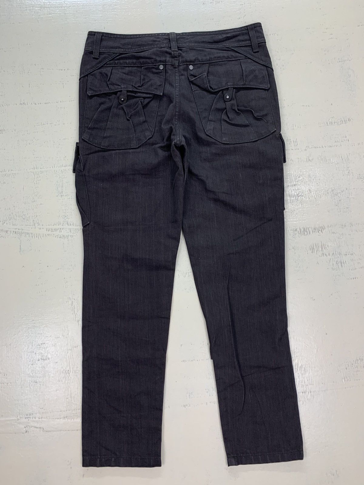 Japanese Brand × Sisley × Vintage Sisley Cargo Pants Size US 31 - 5 Thumbnail