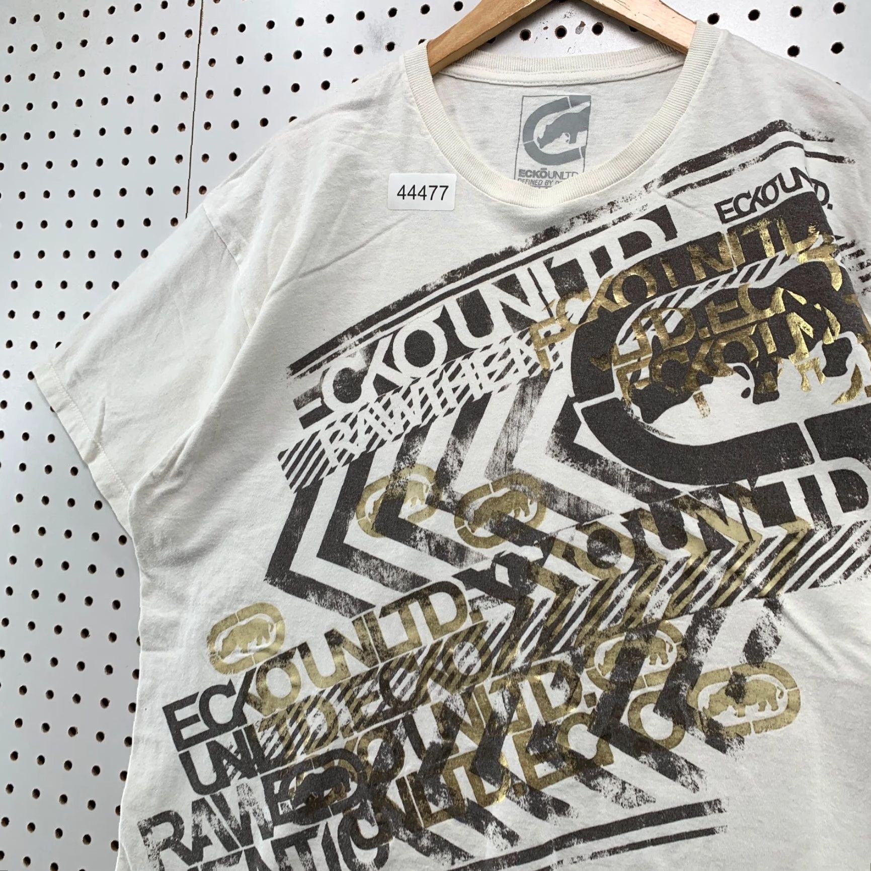 Ecko Unltd. VINTAGE Ecko Unltd. T-Shirt Mens 2XL White Rhino Hip Hop Graffiti Y2K Defined Skate Shirt Size US XXL / EU 58 / 5 - 6 Thumbnail