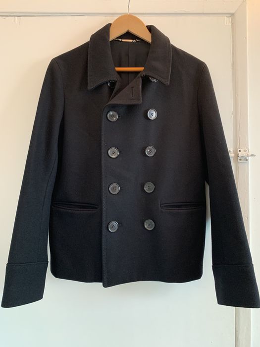 Dior Dior Homme FW04 Cropped Peacoat | Grailed