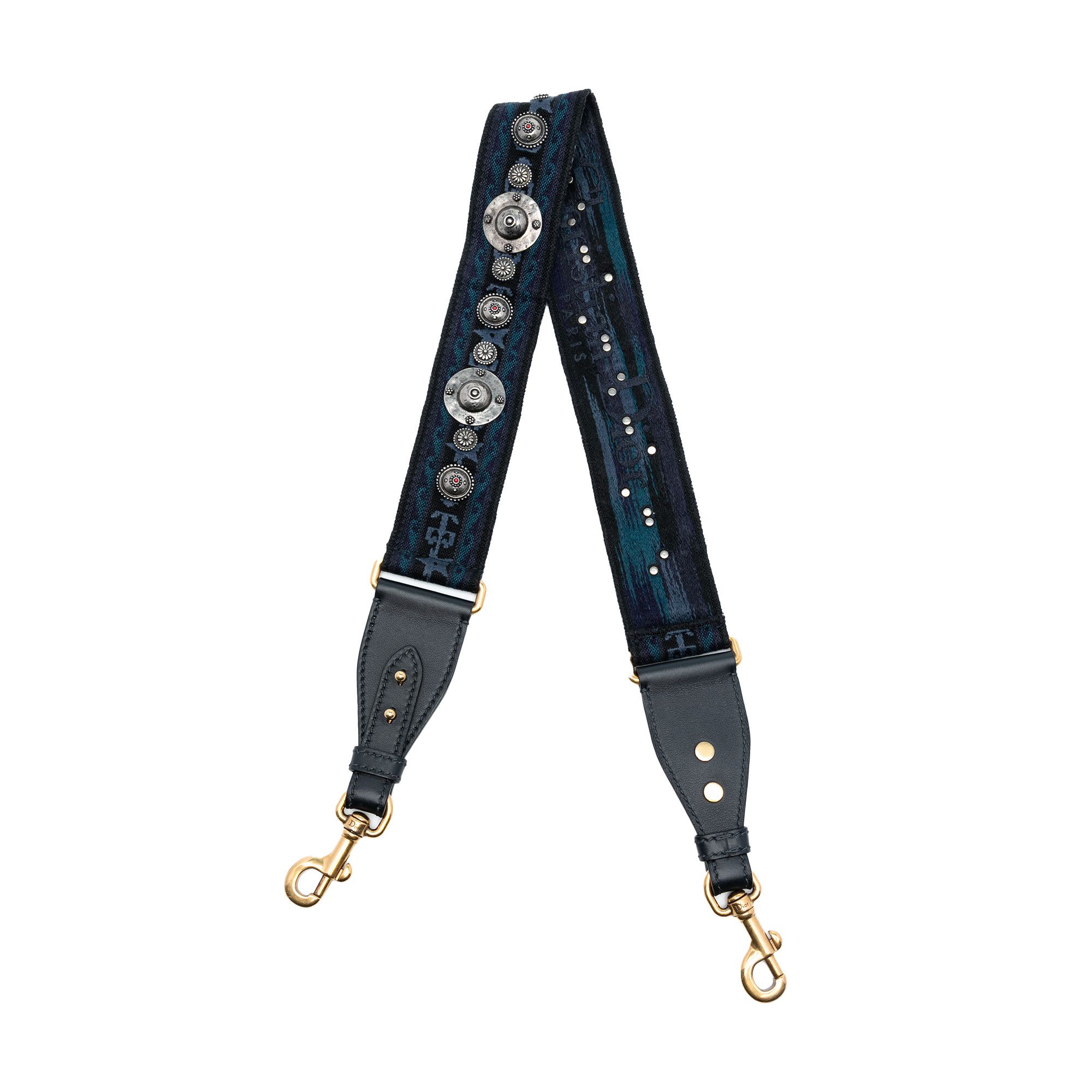 Dior Dior Studded Canvas Embroidered Bag Strap Size ONE SIZE - 1 Thumbnail