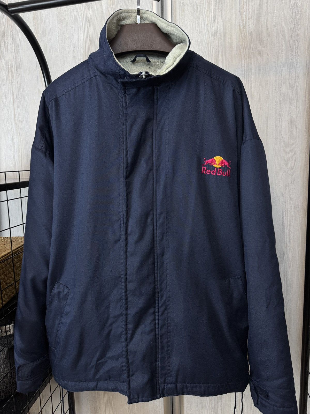 Red Bull Red Bull Energy Wear vintage big logo racing jacket opti Size US XL / EU 56 / 4 - 3 Thumbnail