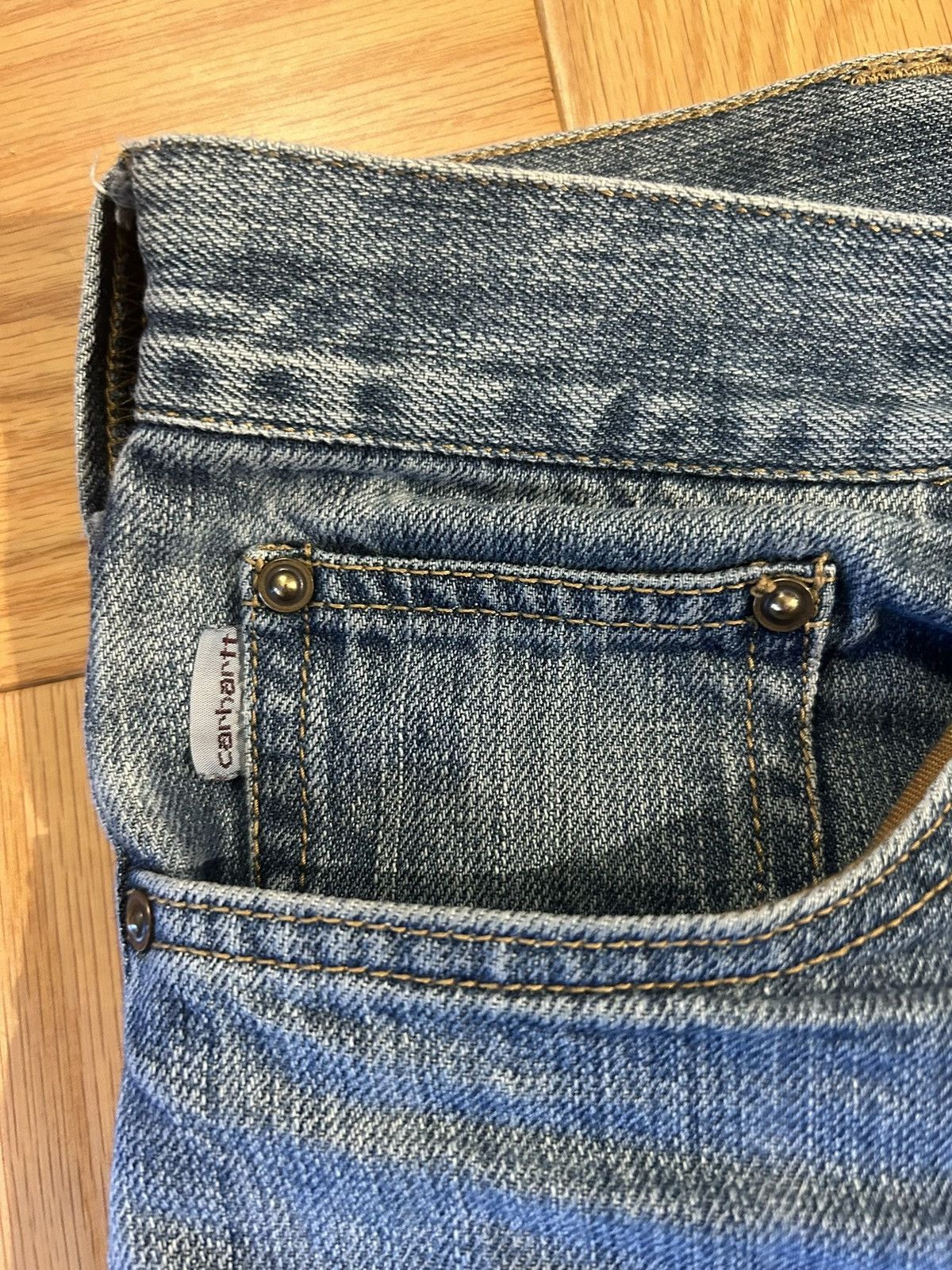Carhartt Carhartt B17-STW Men's Relaxed Jeans - Stonewash Size US 38 / EU 54 - 5 Thumbnail