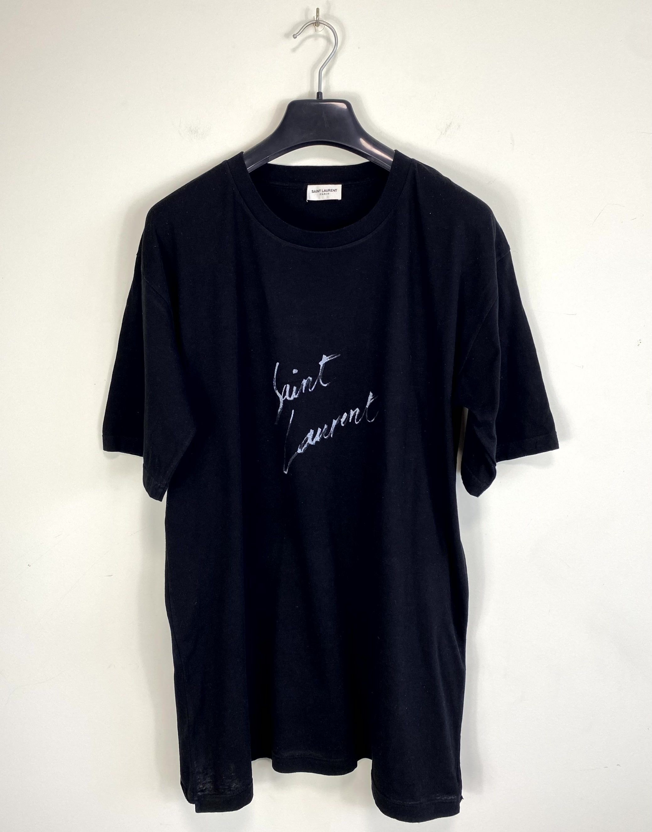 Hedi Slimane × Saint Laurent Paris FW'16 Skeleton Print T-shirt